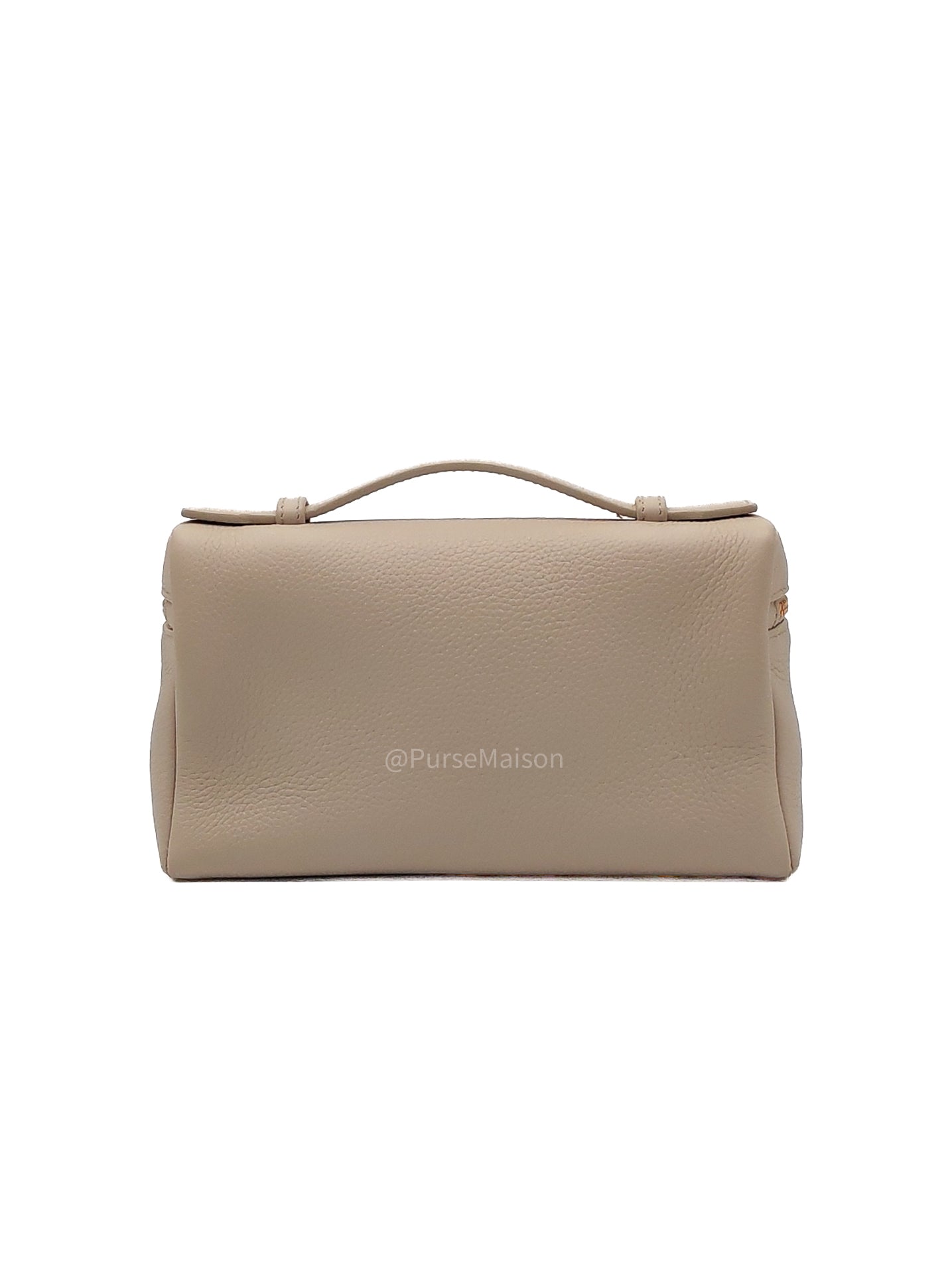 Loro Piana Extra Pocket L19 in Whisper White/Sun Gold Tender Calfskin Leather