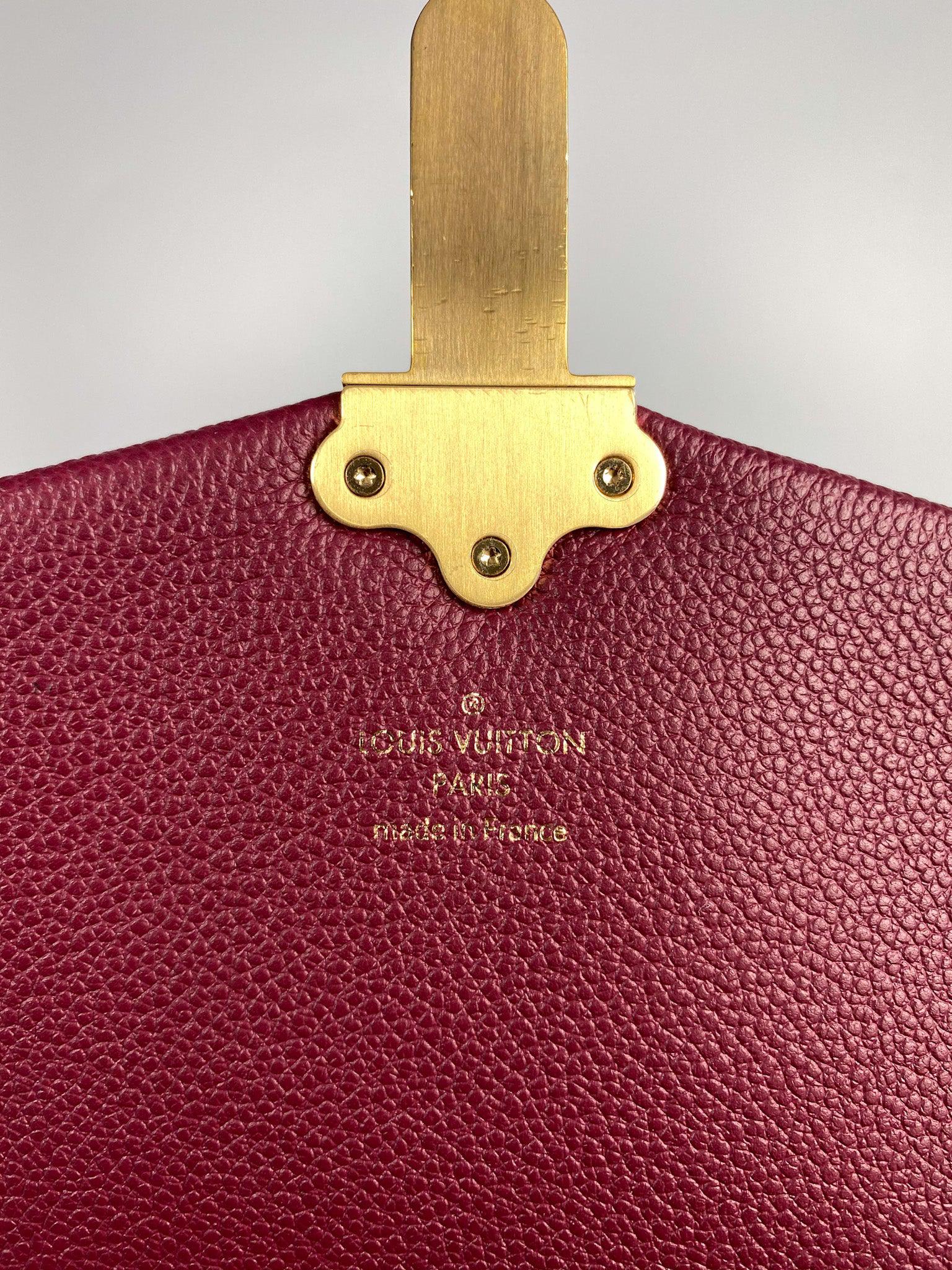 Louis Vuitton Clapton Cross Body Burgundy Damier Ebene (Date Code: MI4117)