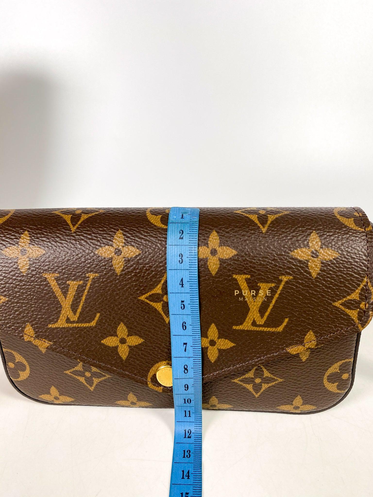 Louis Vuitton Multi Pochette Felicie Strap & Go Monogram (Date Code: MI4240)