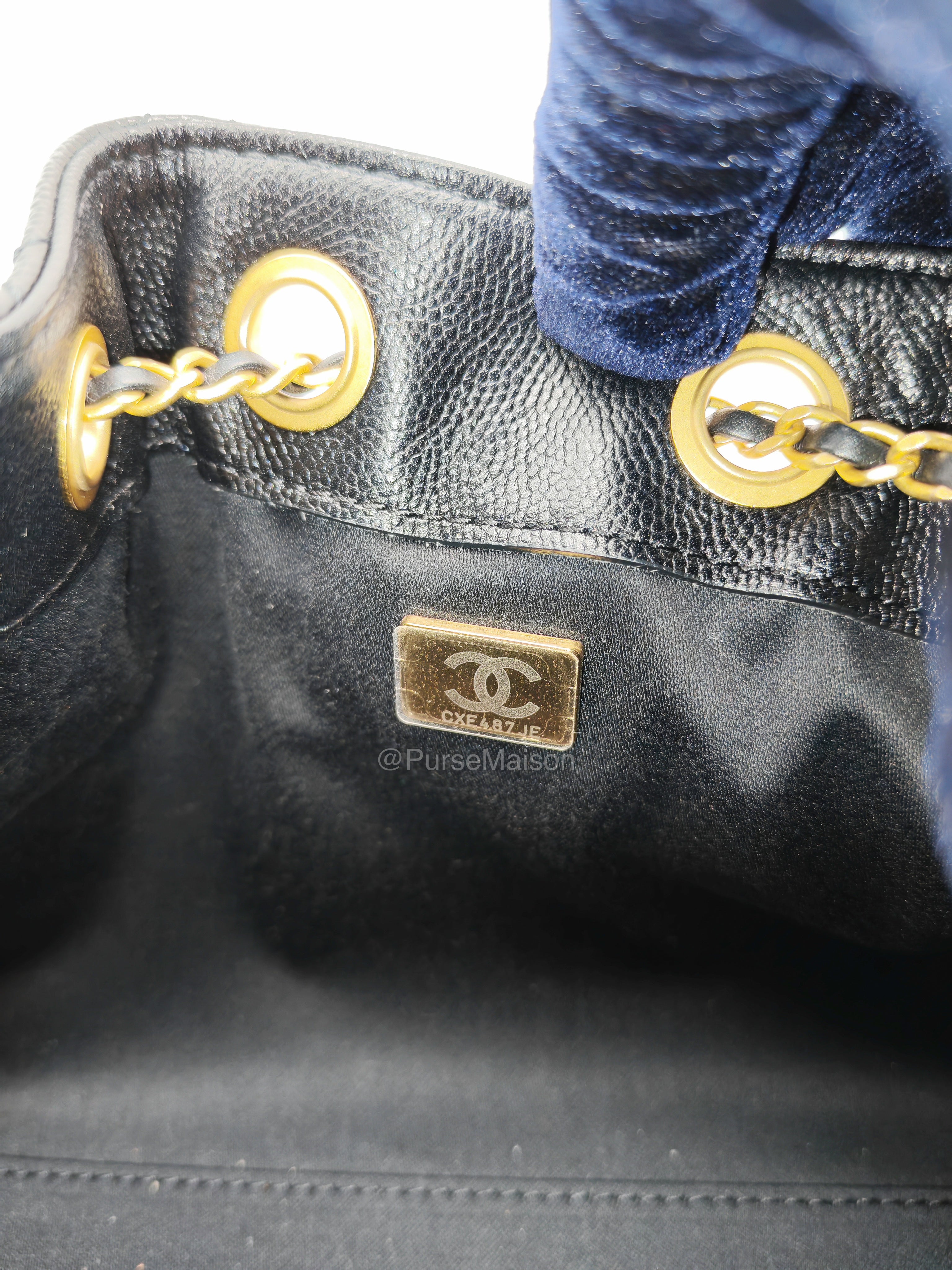 chanel 25 mini caviar bnew microchip (CXE487JE)