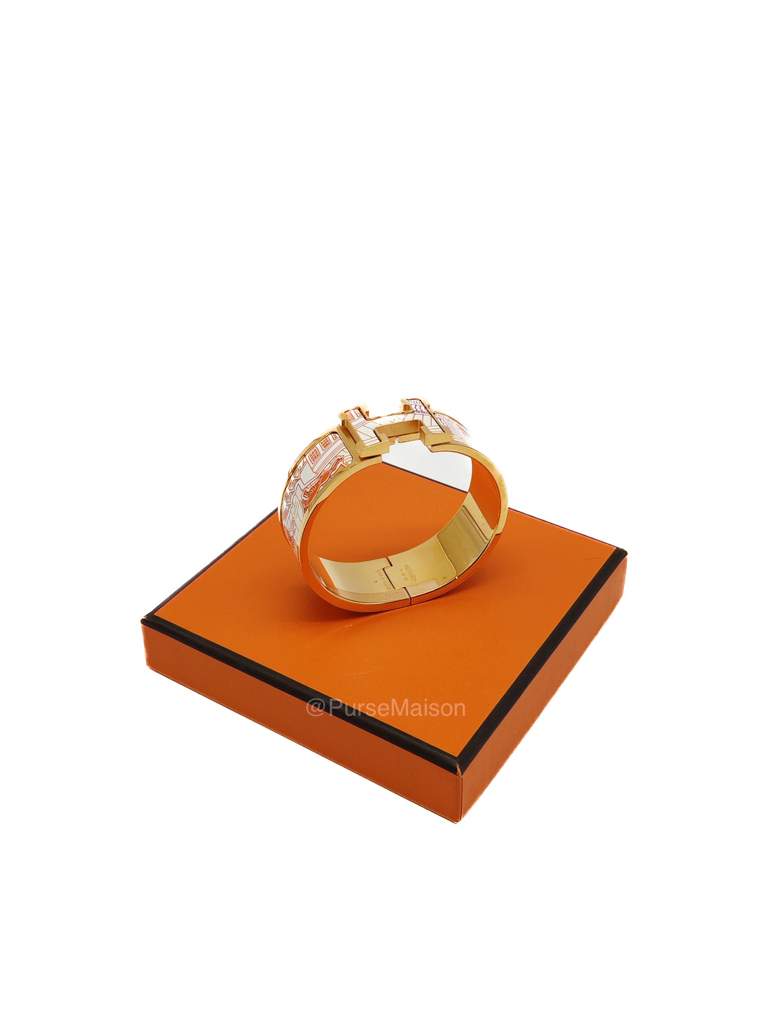 Hermes Clic H PM in Faubourg City Design Gold Hardware
