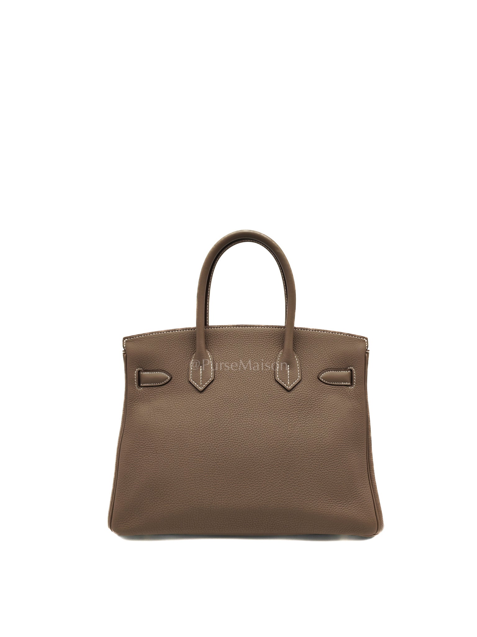 Birkin 30 in Etoupe Togo Leather & Gold Hardware Stamp A (2017)