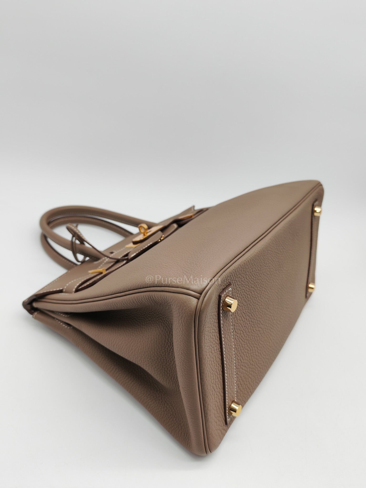 Birkin 30 in Etoupe Togo Leather & Gold Hardware Stamp A (2017)