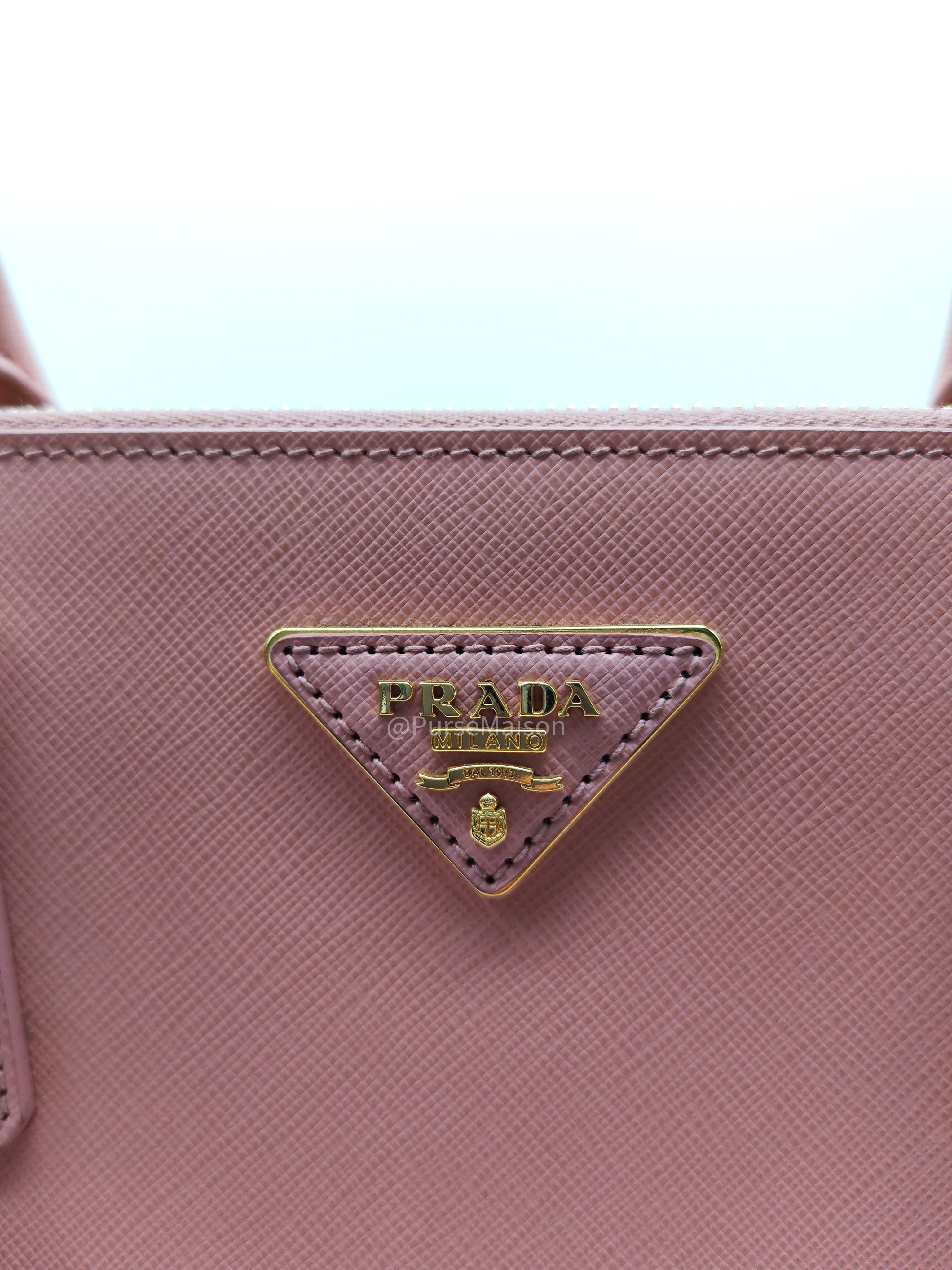 Prada Galleria&nbsp; Saffiano Leather Bag Petalo GHW