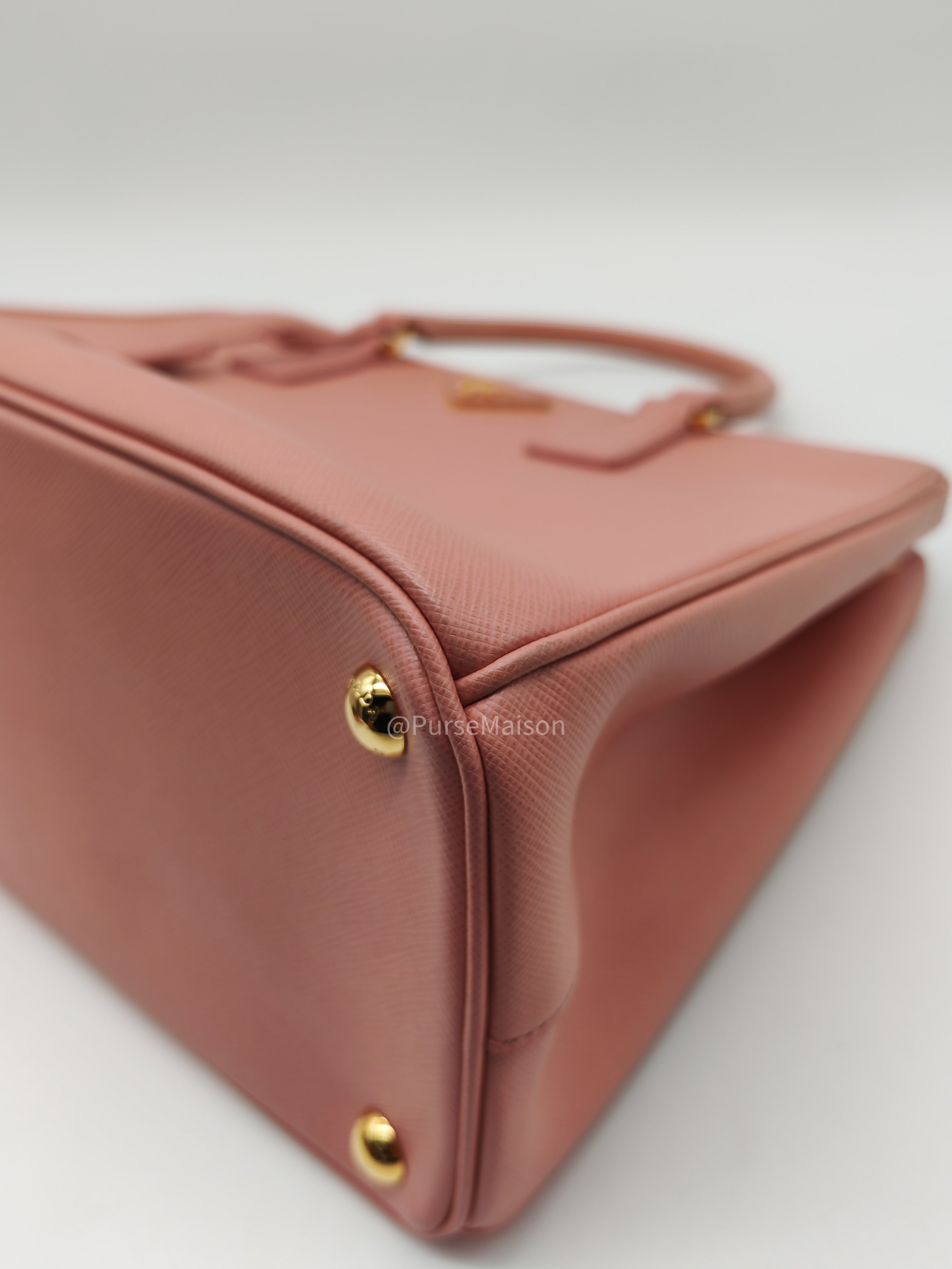 Prada Galleria&nbsp; Saffiano Leather Bag Petalo GHW