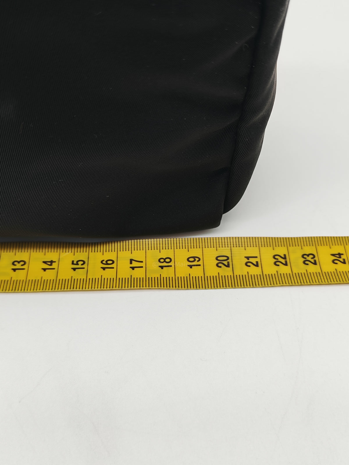 Prada Nylon Cosmetic Pouch in Black Nylon Canvas