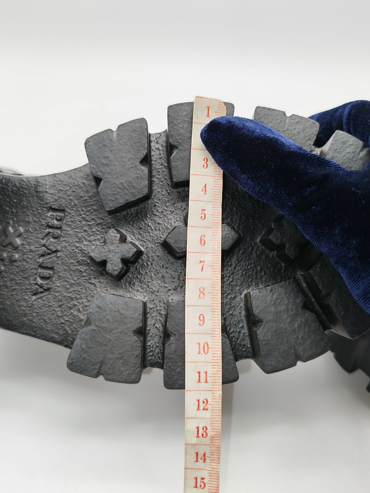 Prada Monolith Quilted Sandals in Black Nappa Leather Size 36 (24cm)