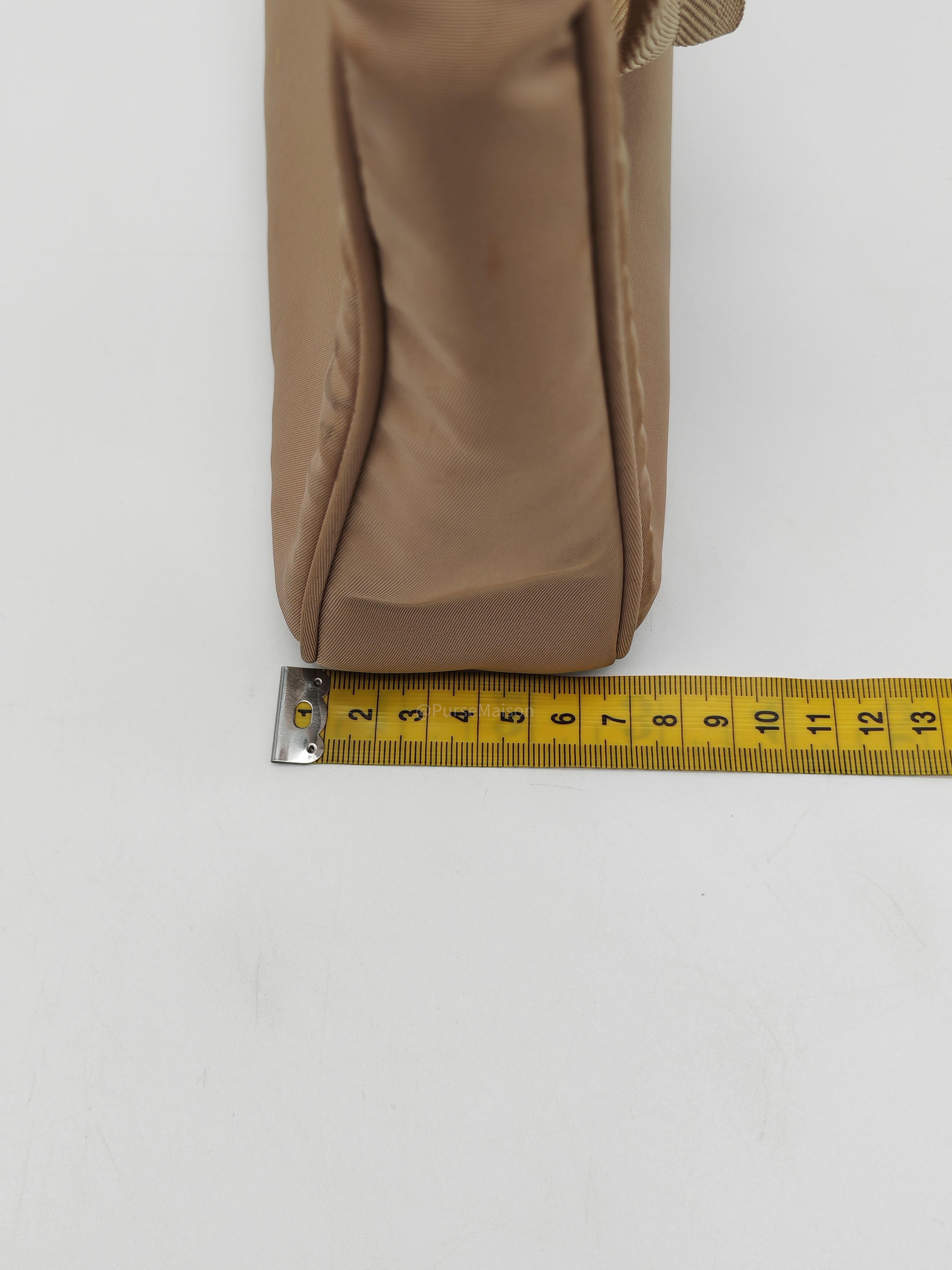 Prada Re-Edition 2000 Mini Bag in Beige Tessuto Nylon Leather