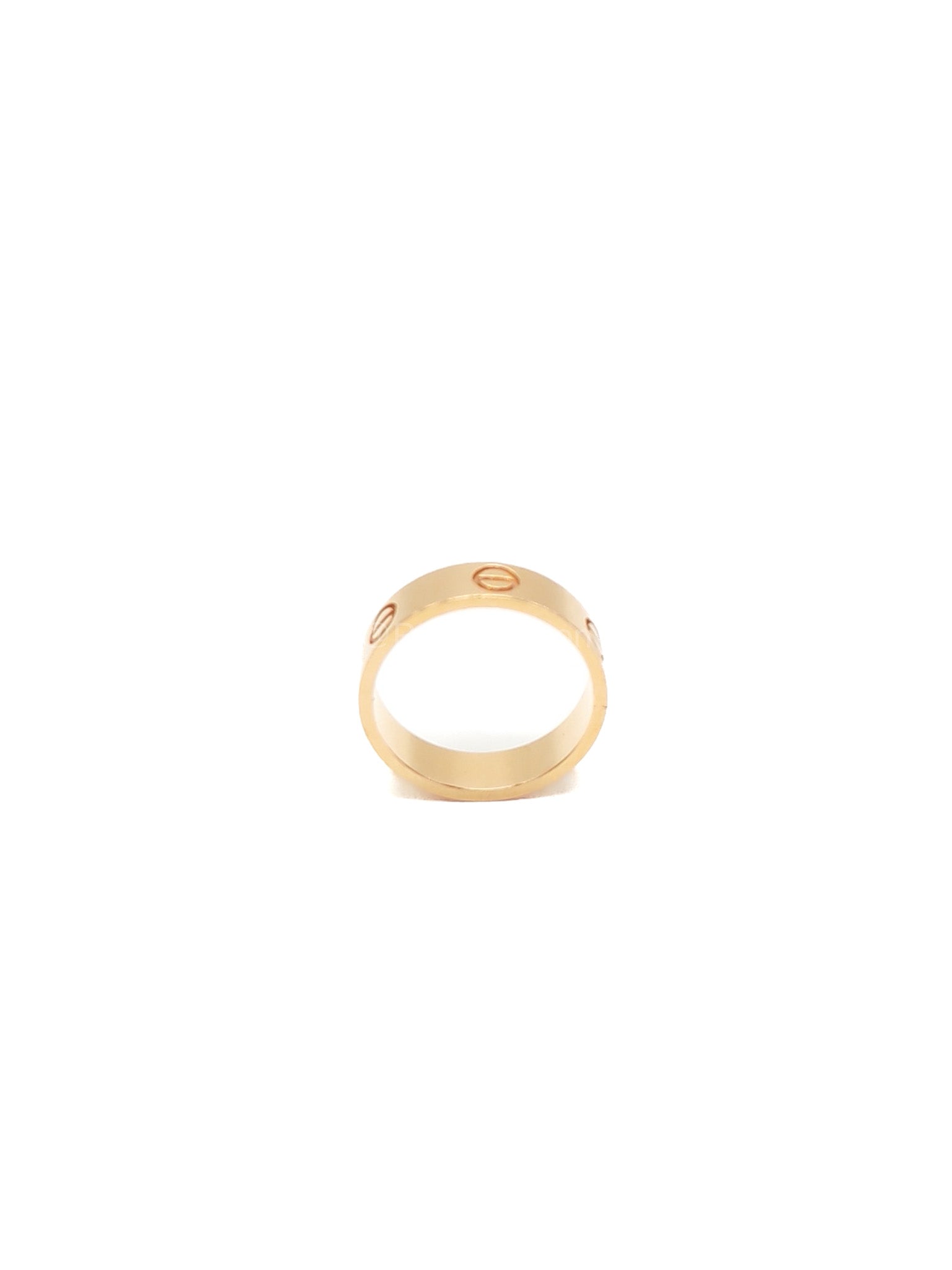 Cartier Love Ring Yellow Gold Size 58mm
