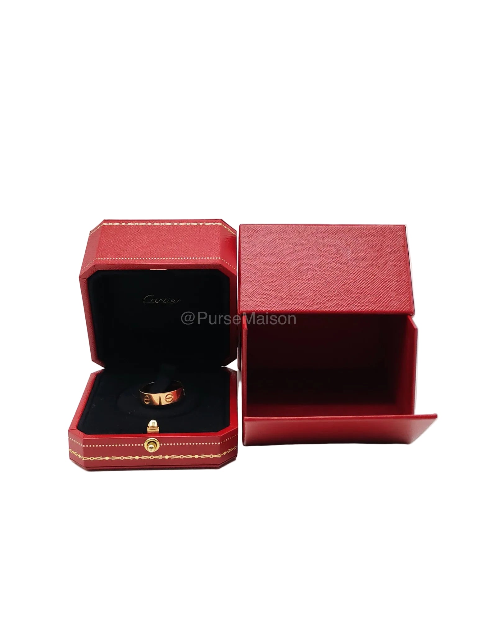 Cartier Love Ring Yellow Gold Size 58mm