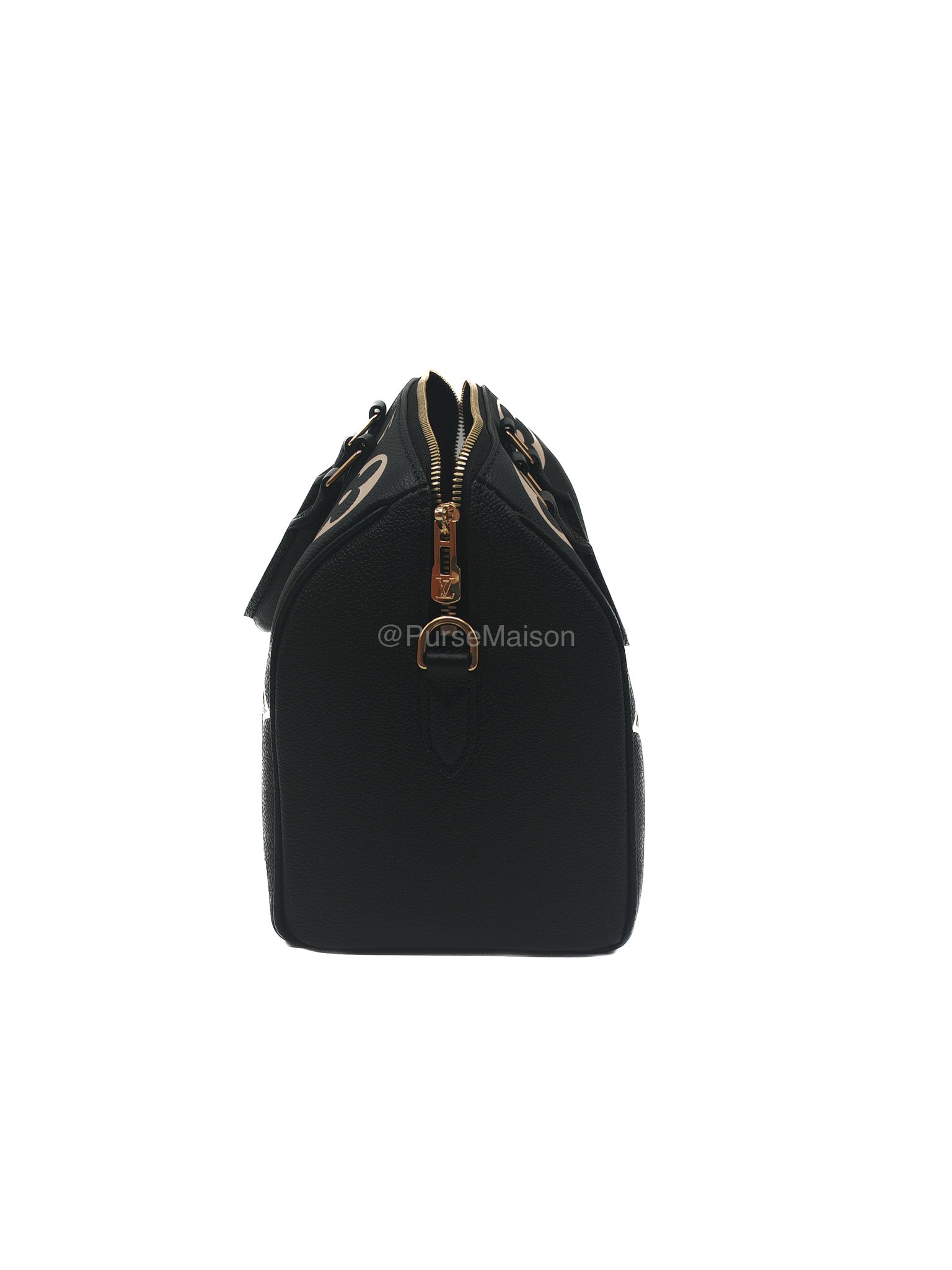 Louis Vuitton Speedy Bandouliere 25 in Bicolor Monogram Empreinte Leather (Microchip)