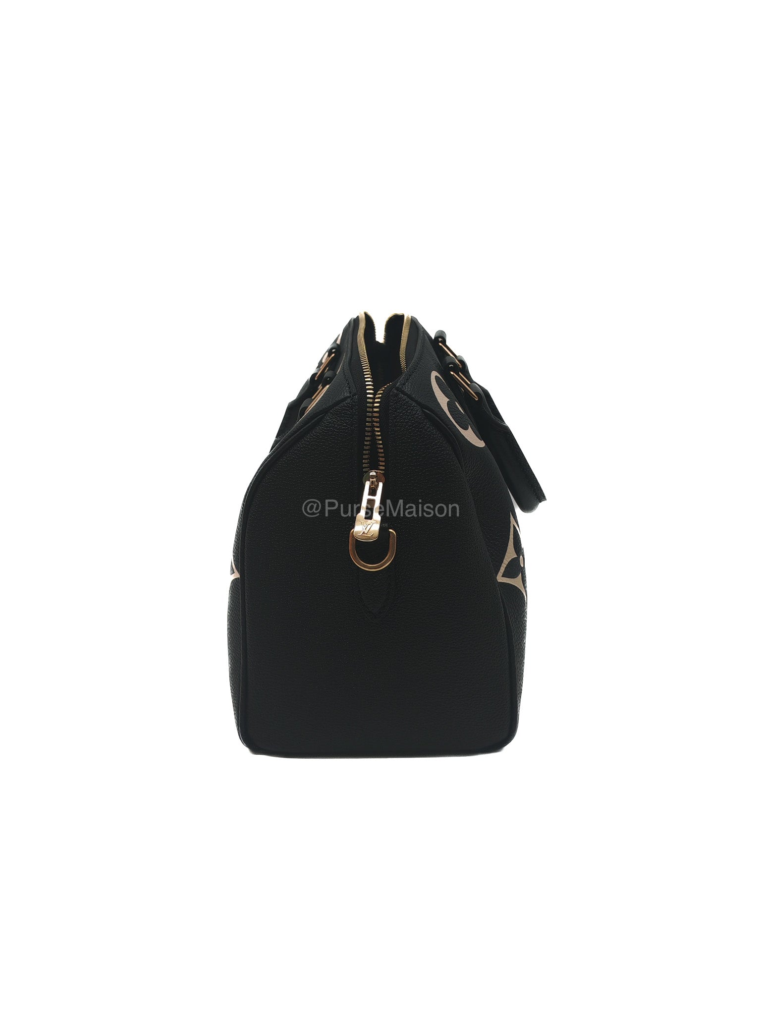 Louis Vuitton Speedy Bandouliere 25 in Bicolor Monogram Empreinte Leather (Microchip)