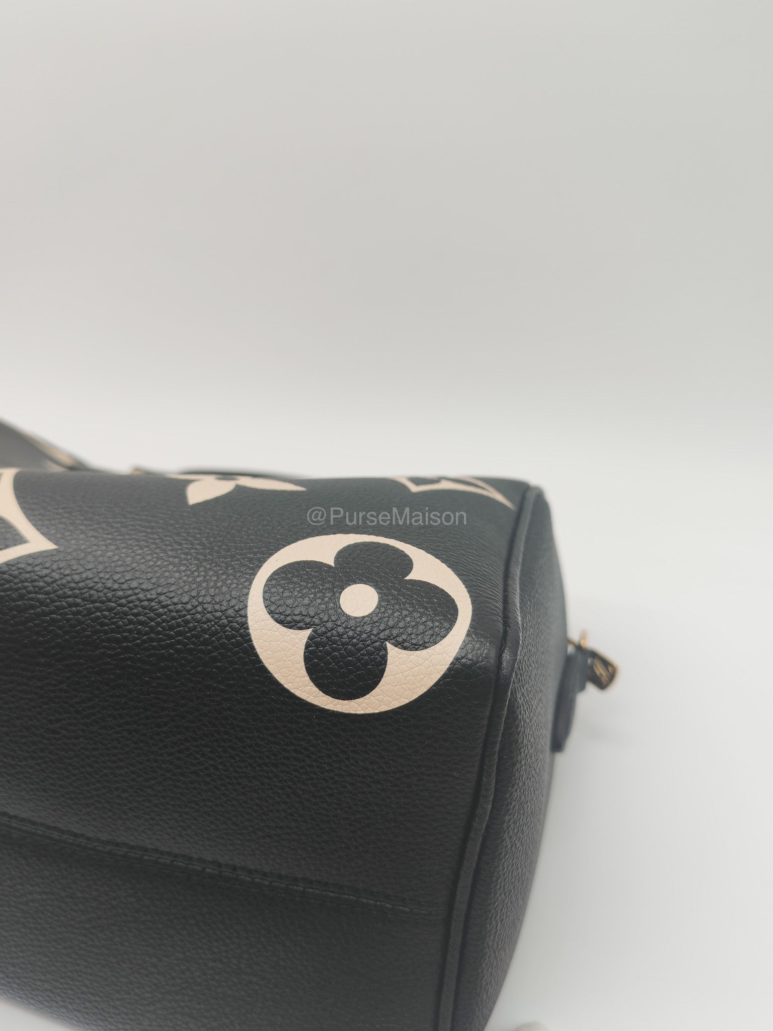 Louis Vuitton Speedy Bandouliere 25 in Bicolor Monogram Empreinte Leather (Microchip)