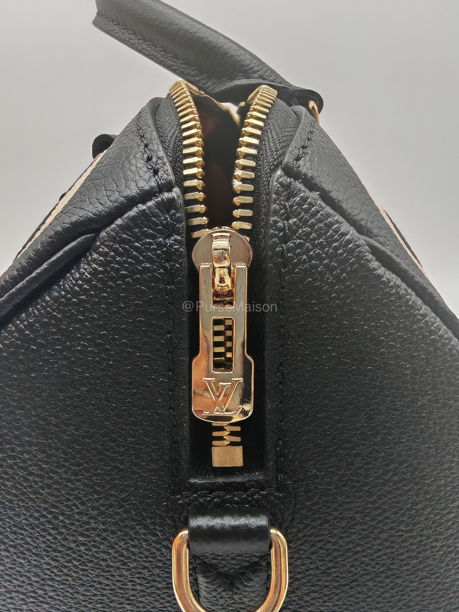 Louis Vuitton Speedy Bandouliere 25 in Bicolor Monogram Empreinte Leather (Microchip)
