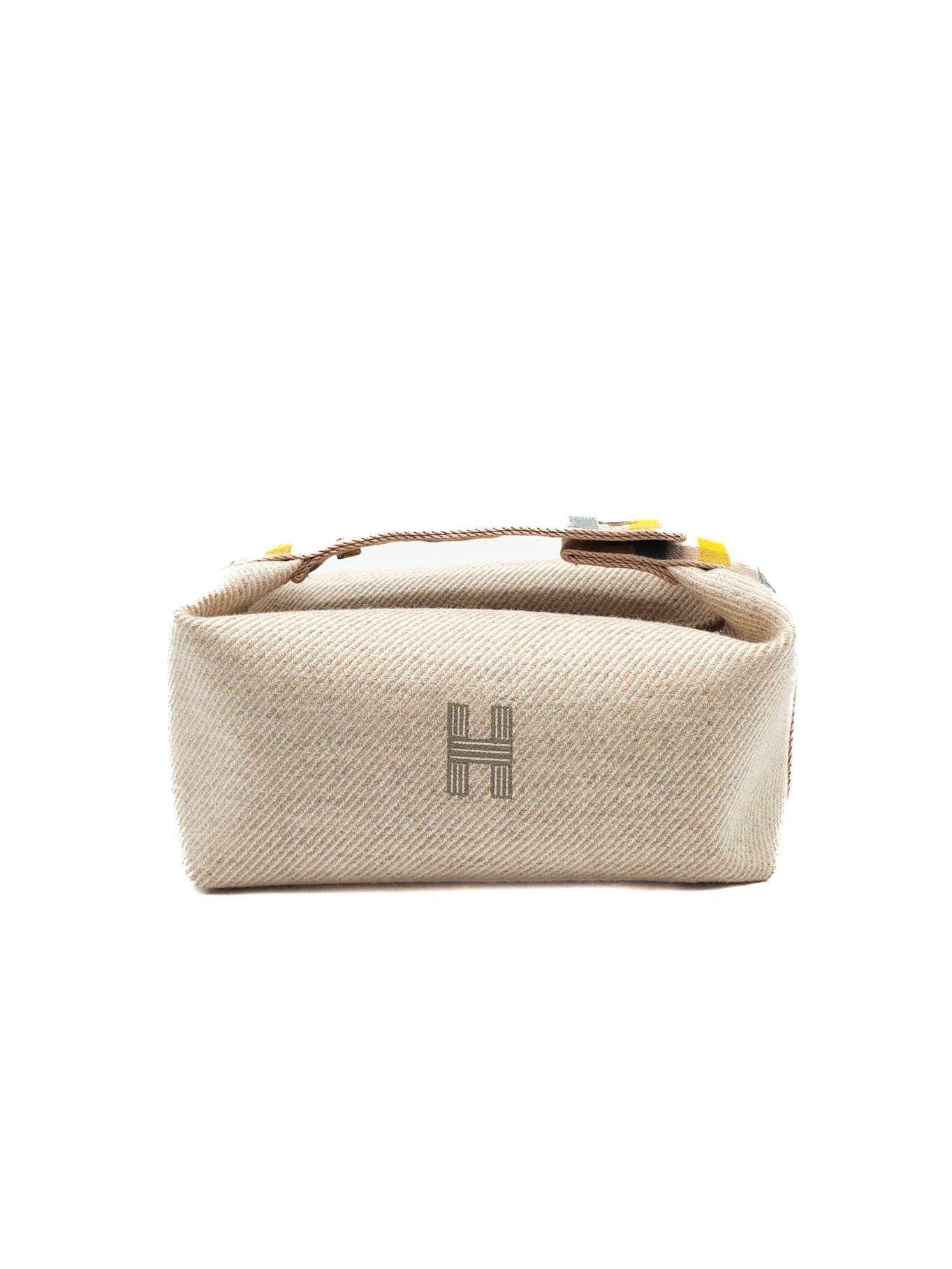 Bride A Brac PM Au Carre in Siege/Yellow Handbag