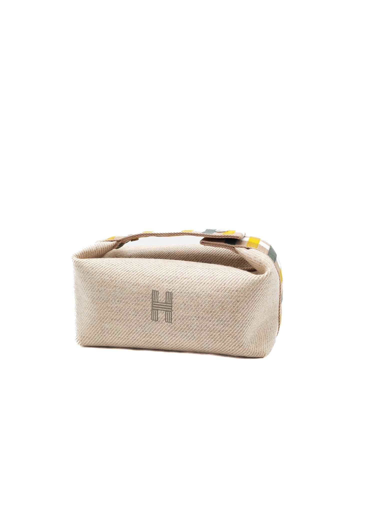 Bride A Brac PM Au Carre in Siege/Yellow Handbag