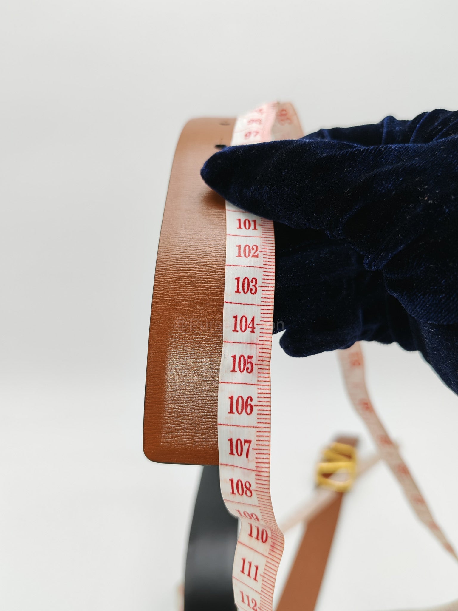Valentino Garavani Reversible VLogo Signature Belt in Brown/Black