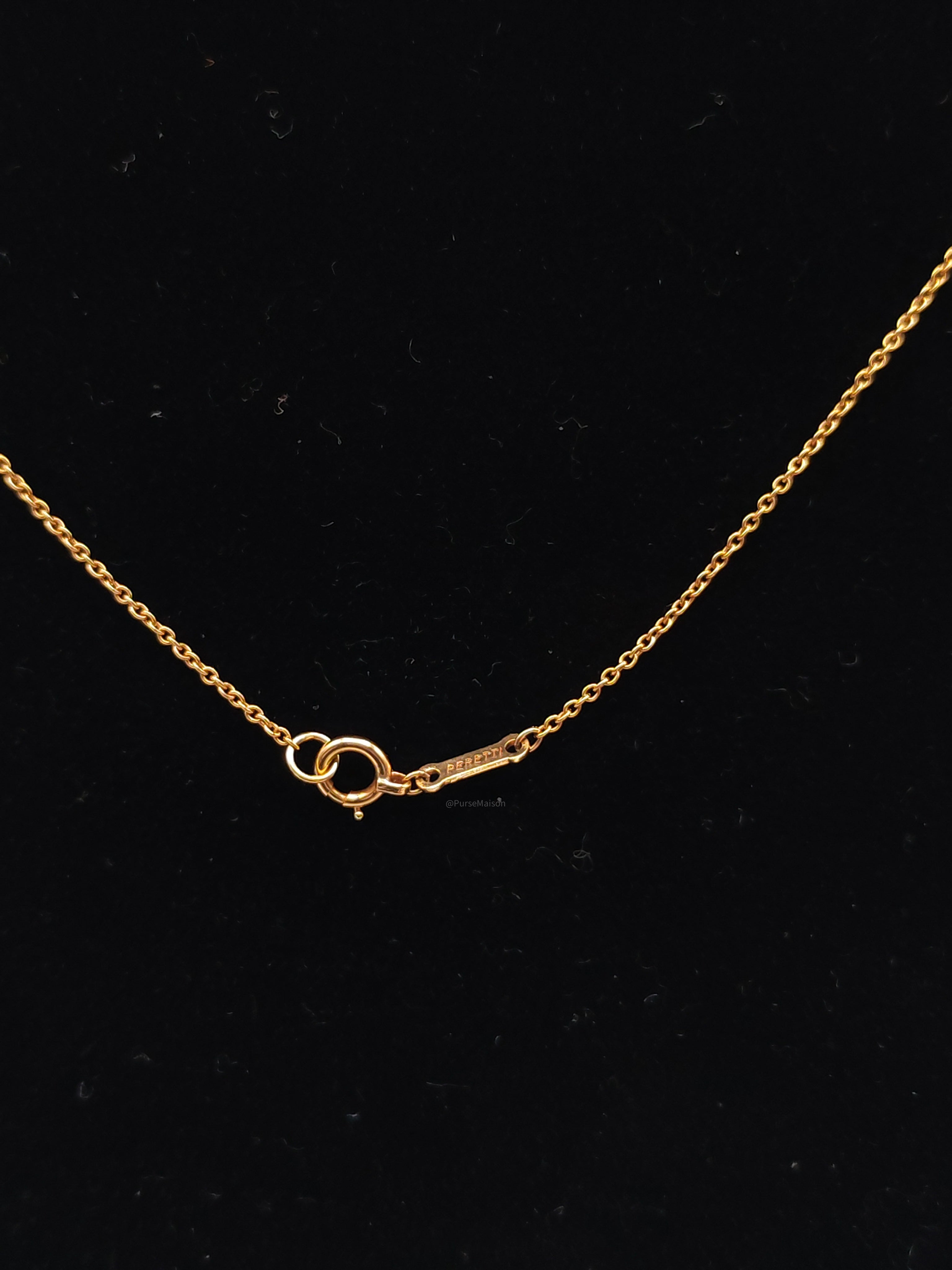 Tiffany & Co. Elsa Peretti Open Heart Pendant in 18K Yellow Gold