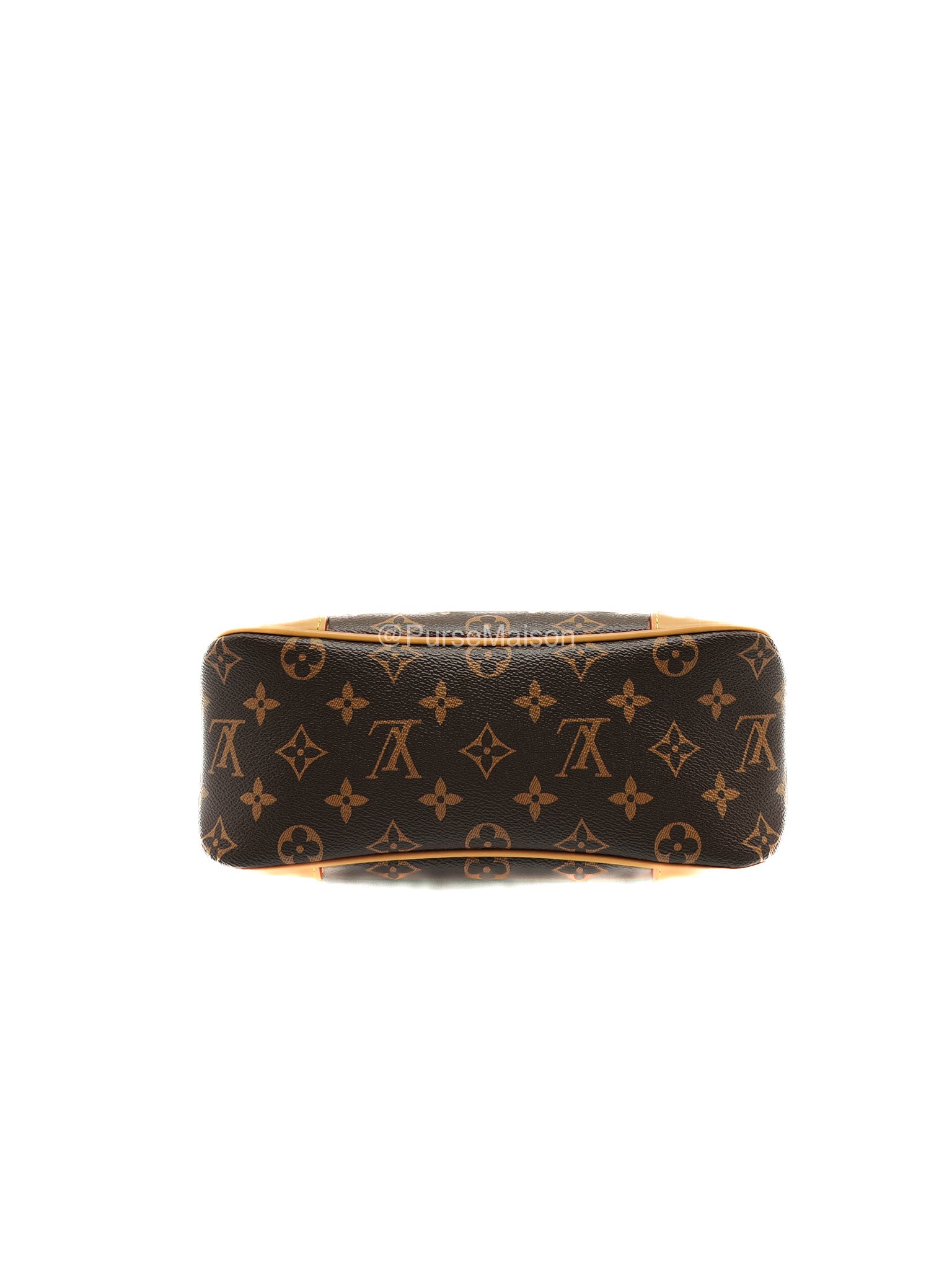Louis Vuitton Boulogne PM Handbag in Monogram Canvas and Gold Hardware Microchip