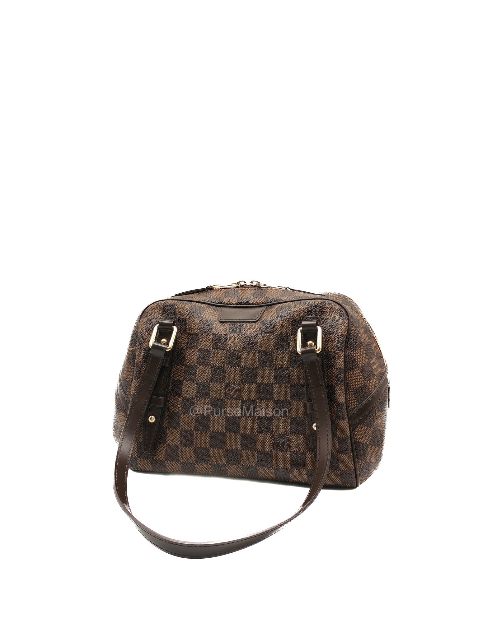 Louis Vuitton Rivington PM Bag in Damier Ebene Canvas and Gold Hardware (Datecode: FL4150)