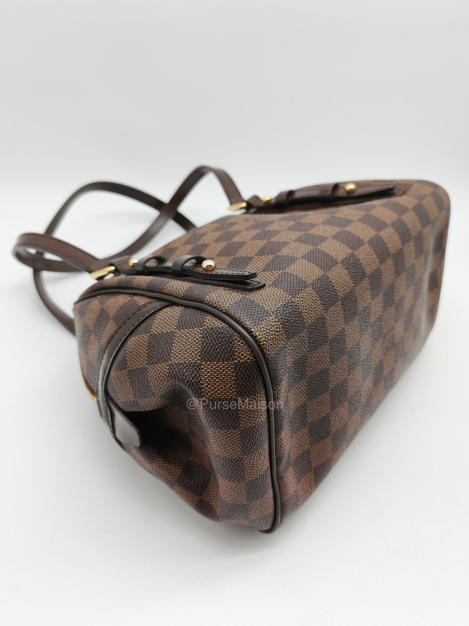 Louis Vuitton Rivington PM Bag in Damier Ebene Canvas and Gold Hardware (Datecode: FL4150)