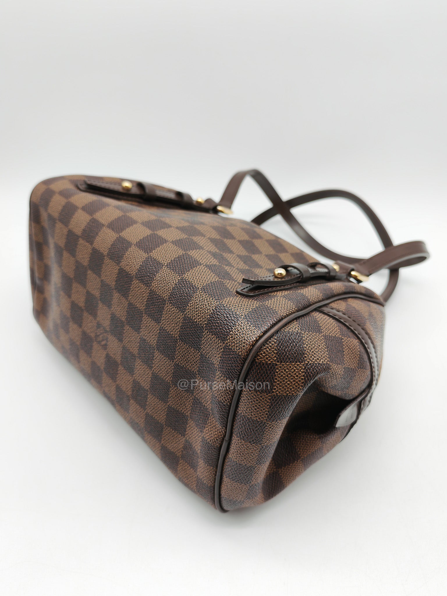 Louis Vuitton Rivington PM Bag in Damier Ebene Canvas and Gold Hardware (Datecode: FL4150)