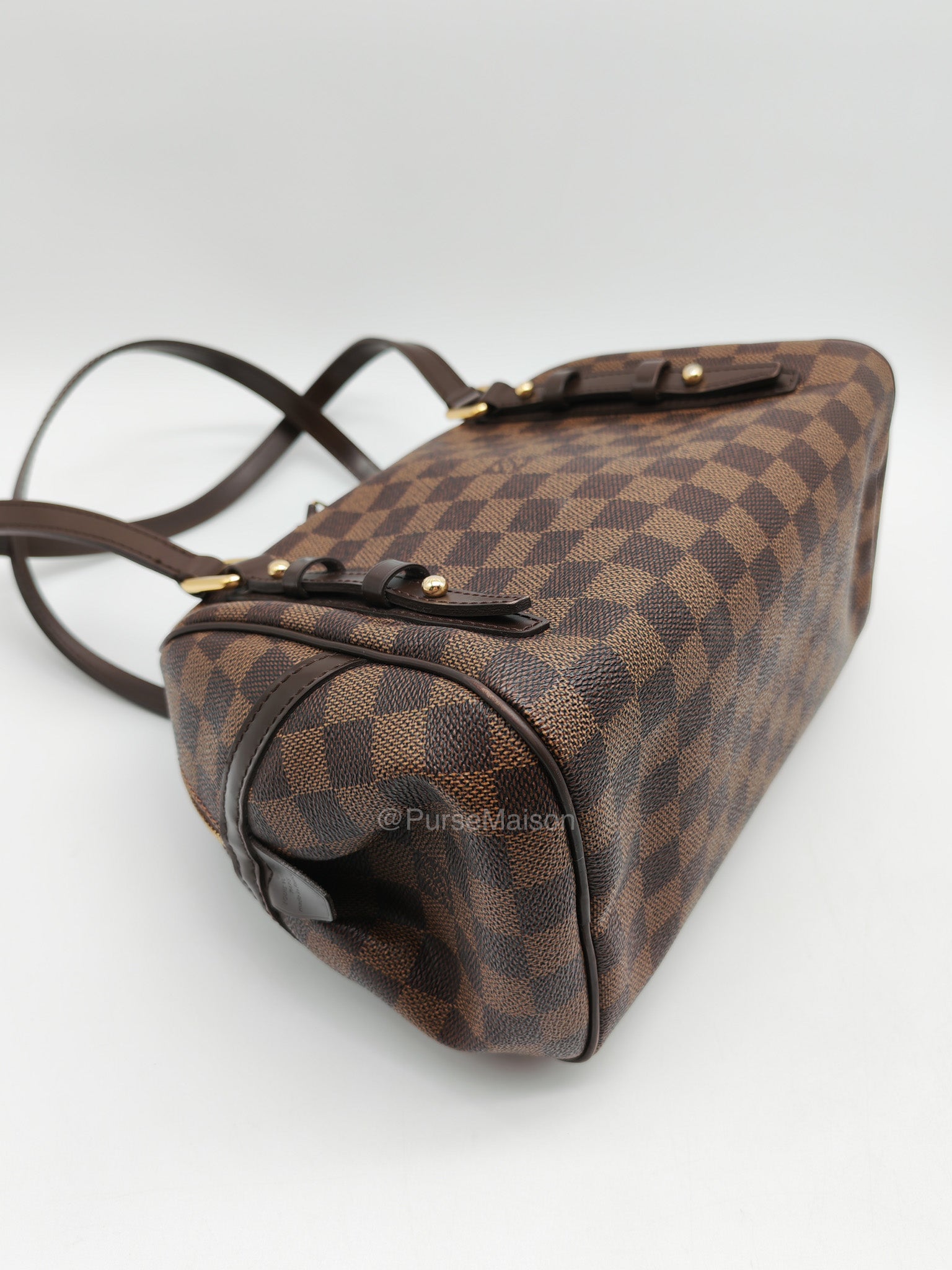 Louis Vuitton Rivington PM Bag in Damier Ebene Canvas and Gold Hardware (Datecode: FL4150)