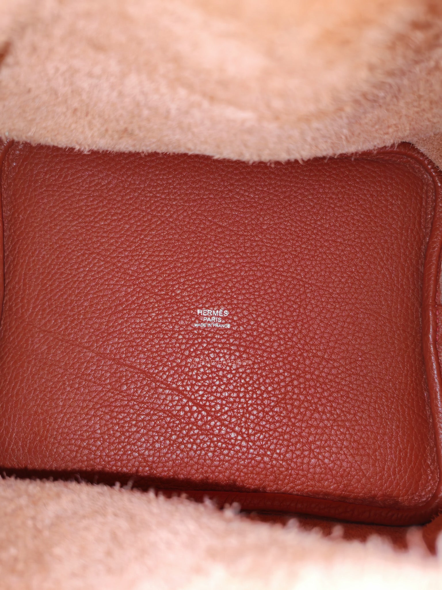 Hermes Picotin Lock 22 in Rouge Casaque Clemence Leather Palladium Hardware Stamp X (2016)