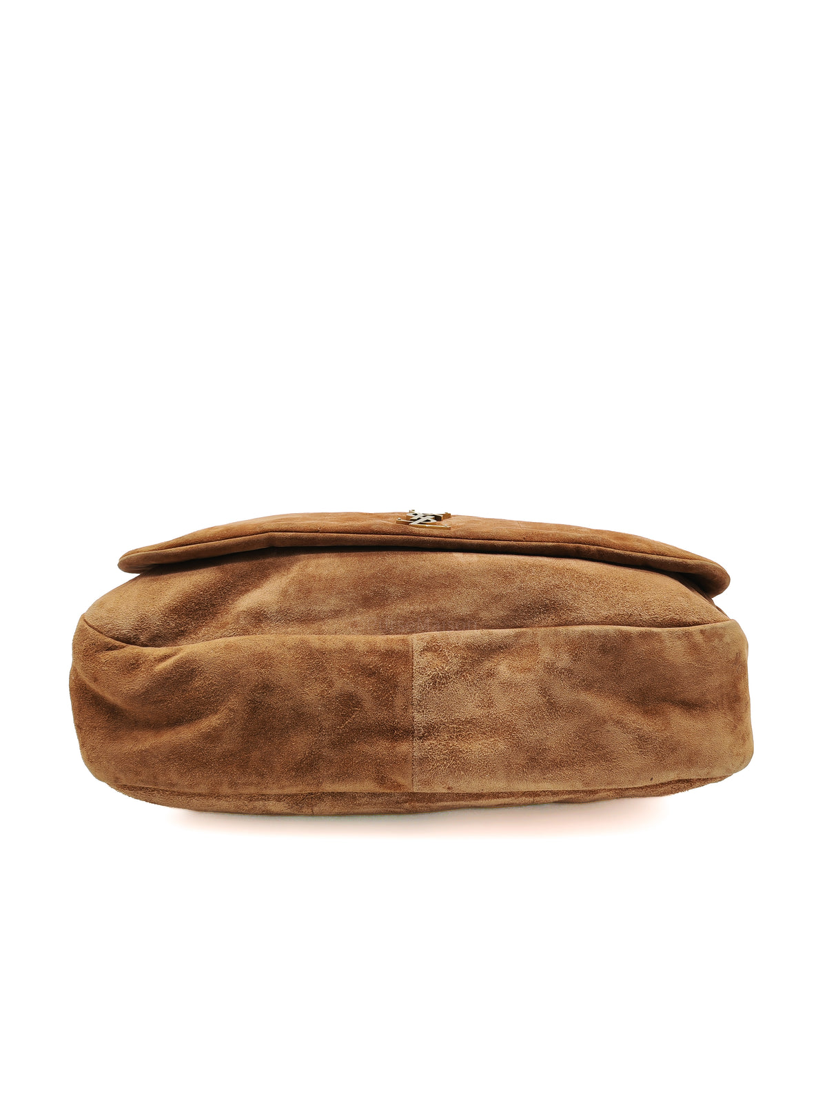 Yves Saint Laurent Jamie 4.3 Suede Shoulder Bag in Camel Suede Leather