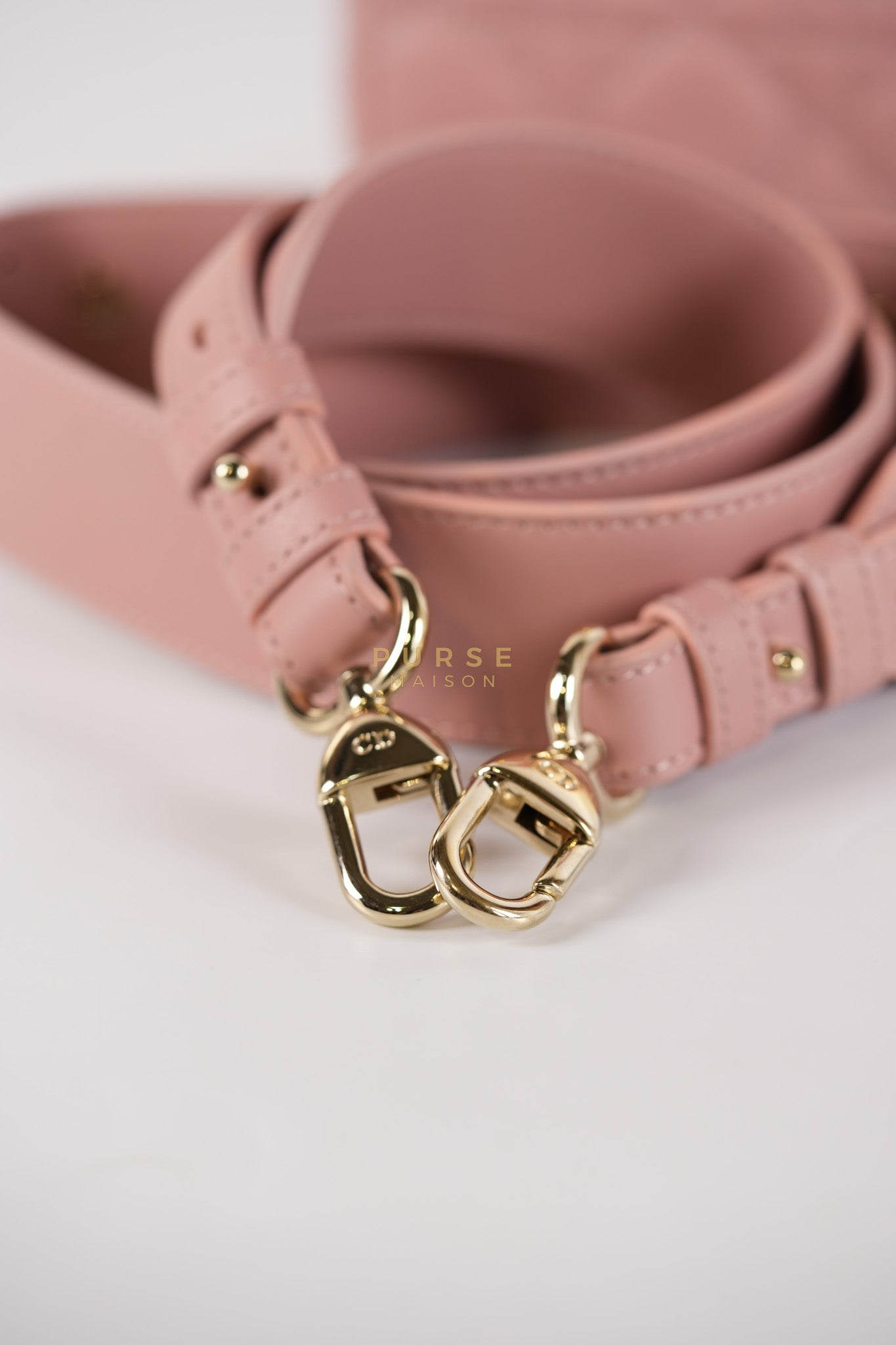 Lady Dior My ABCDior Small Pink Cannage in Lambskin Calfskin Leather