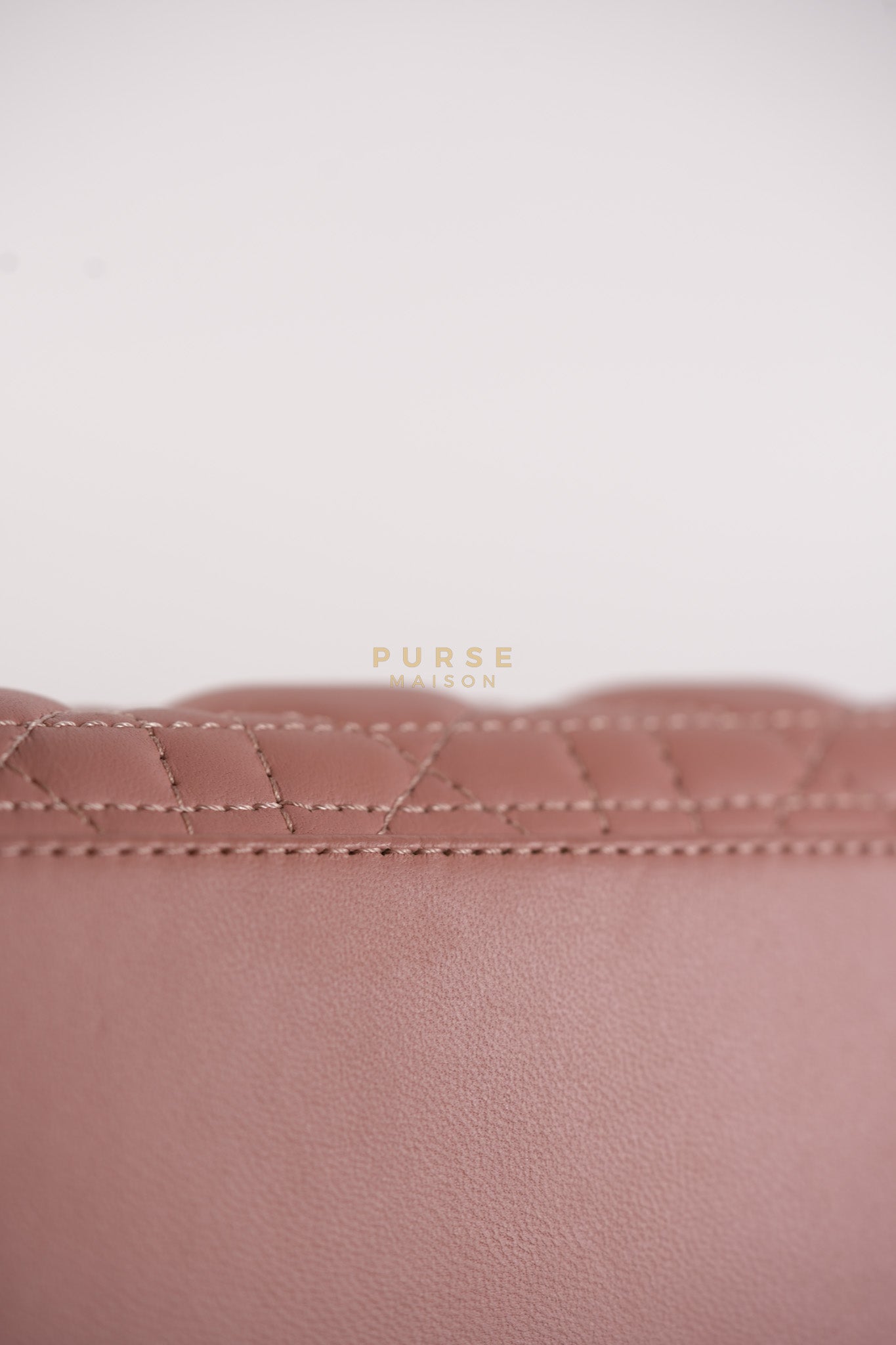 Lady Dior My ABCDior Small Pink Cannage in Lambskin Calfskin Leather