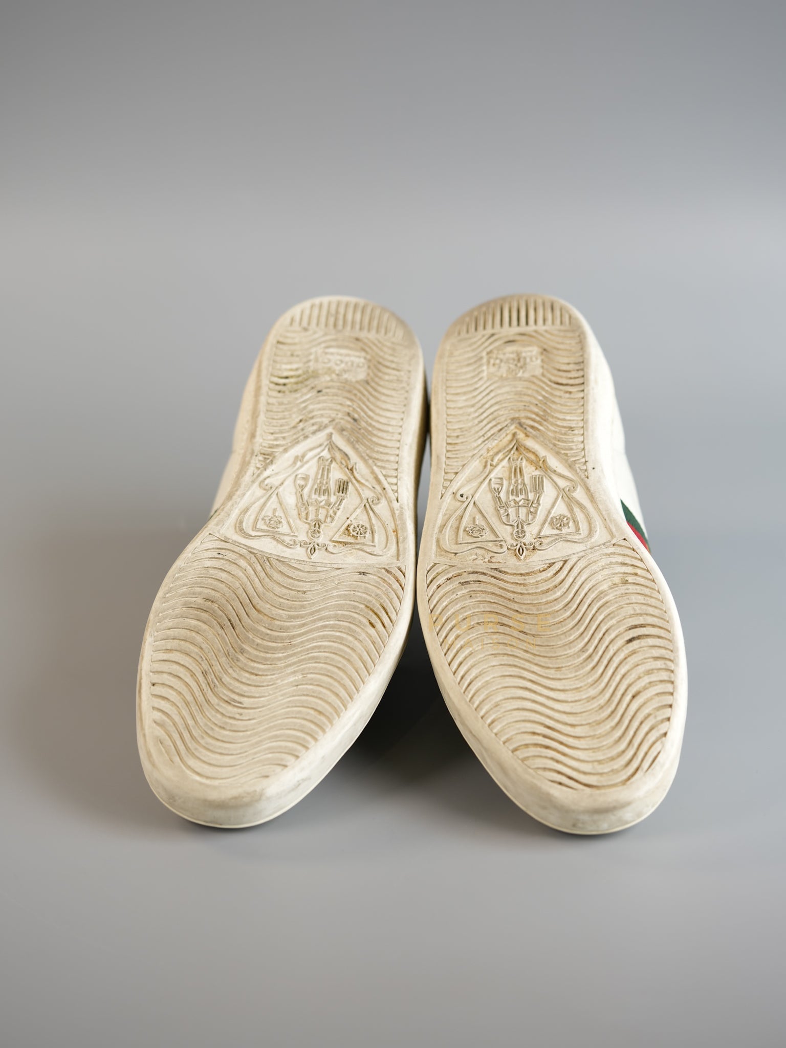 Ace Star/Pineapple White Sneaker Size 38 EUR (26cm) | Purse Maison Luxury Bags Shop