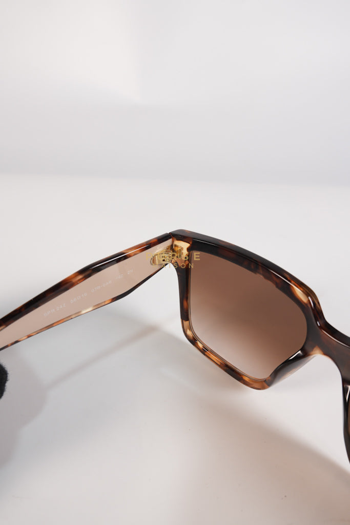 Acetate Square Sunglasses SPR 24Z in Tortoiseshell Beige | Purse Maison Luxury Bags Shop
