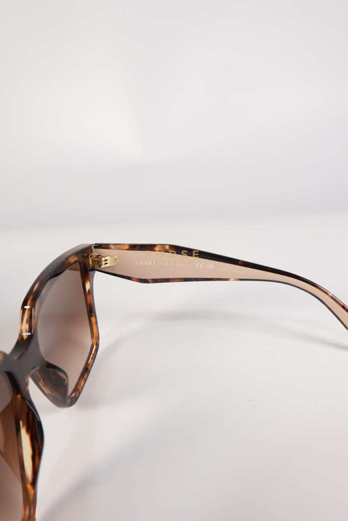 Acetate Square Sunglasses SPR 24Z in Tortoiseshell Beige | Purse Maison Luxury Bags Shop
