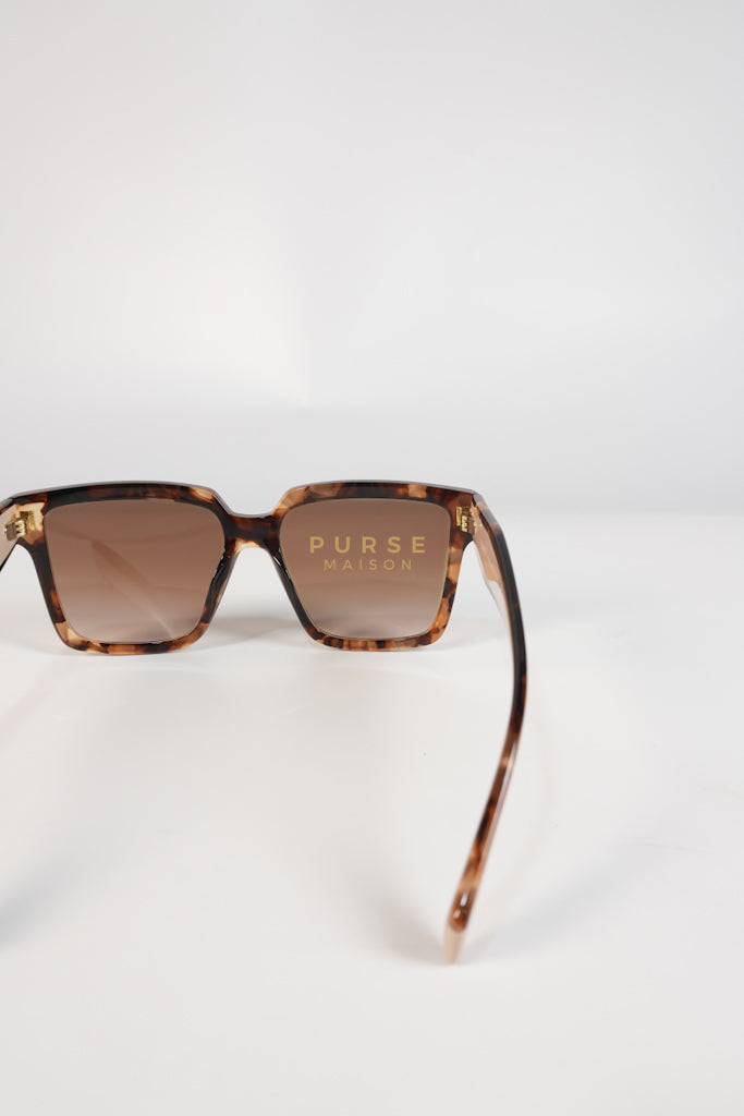 Acetate Square Sunglasses SPR 24Z in Tortoiseshell Beige | Purse Maison Luxury Bags Shop