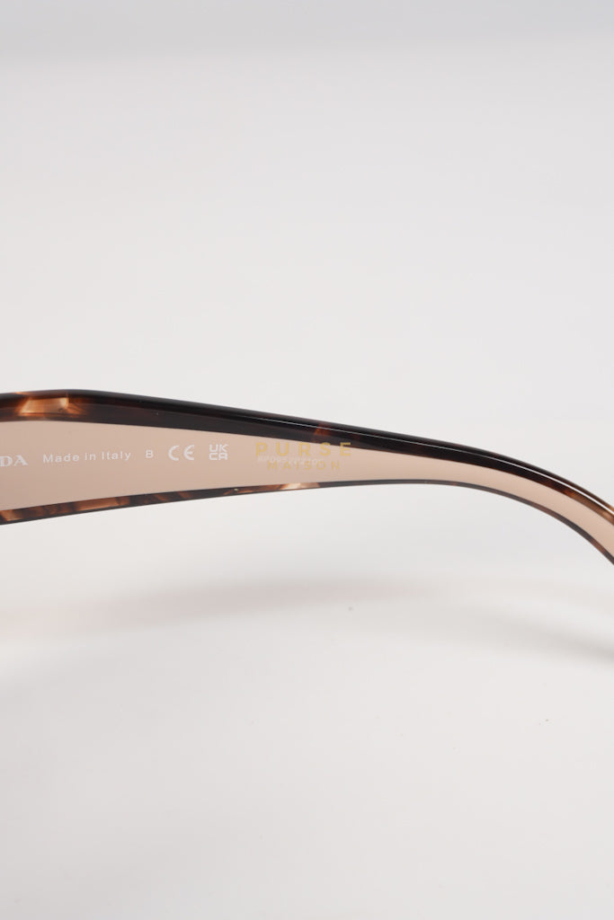 Acetate Square Sunglasses SPR 24Z in Tortoiseshell Beige | Purse Maison Luxury Bags Shop
