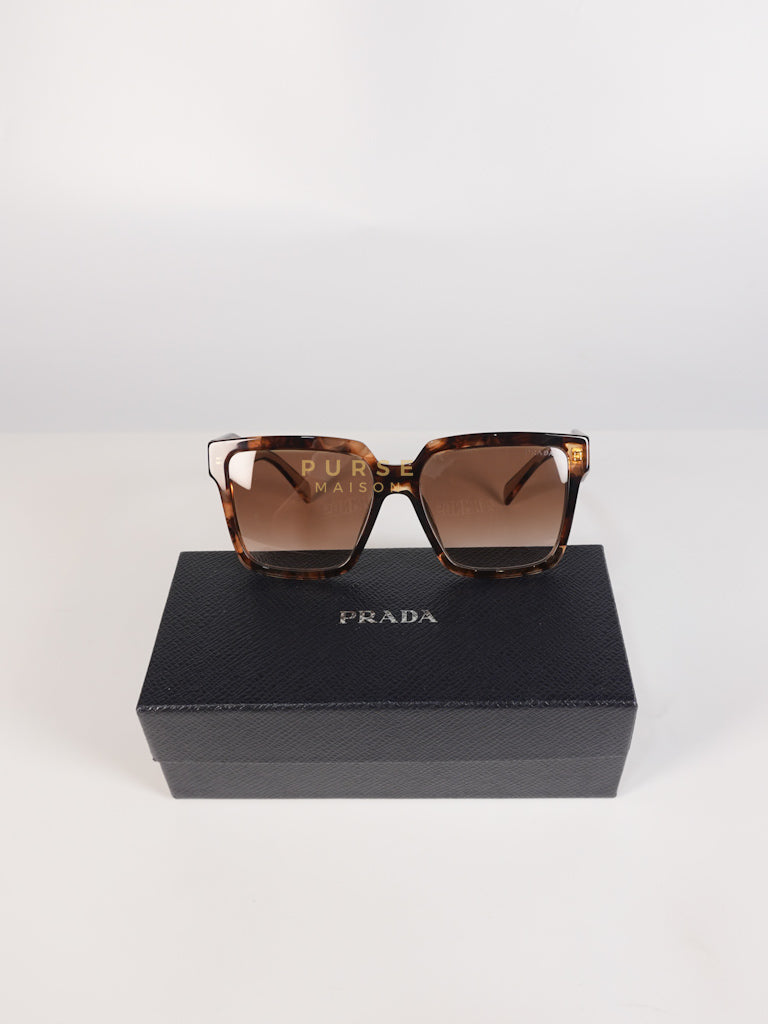Acetate Square Sunglasses SPR 24Z in Tortoiseshell Beige | Purse Maison Luxury Bags Shop