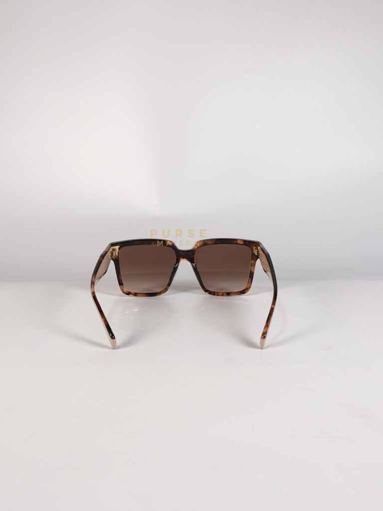 Acetate Square Sunglasses SPR 24Z in Tortoiseshell Beige | Purse Maison Luxury Bags Shop