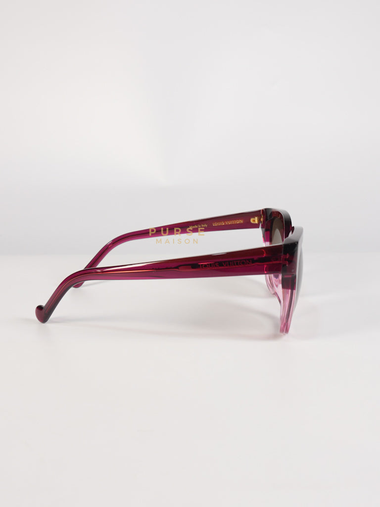 Acetate Square Sunglasses Z0819E in Pink | Purse Maison Luxury Bags Shop
