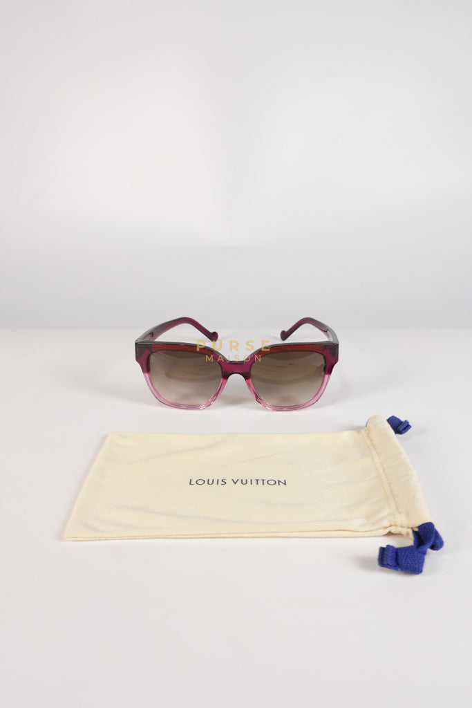 Acetate Square Sunglasses Z0819E in Pink | Purse Maison Luxury Bags Shop