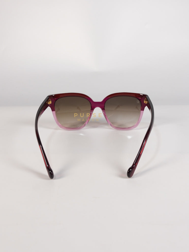 Acetate Square Sunglasses Z0819E in Pink | Purse Maison Luxury Bags Shop