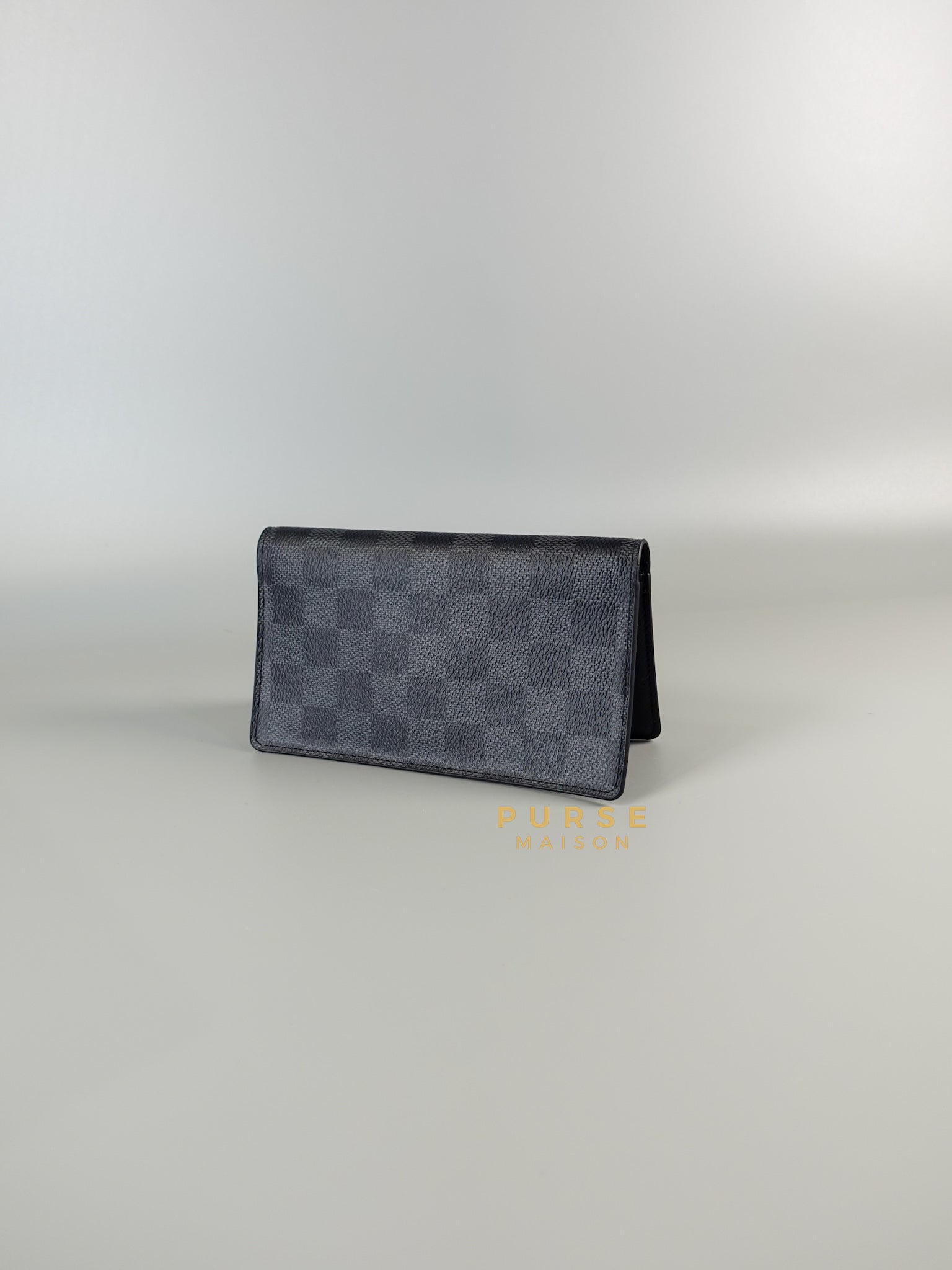 Agenda Long Bi-fold Men’s Wallet in Damier Graphite (Microchip) | Purse Maison Luxury Bags Shop