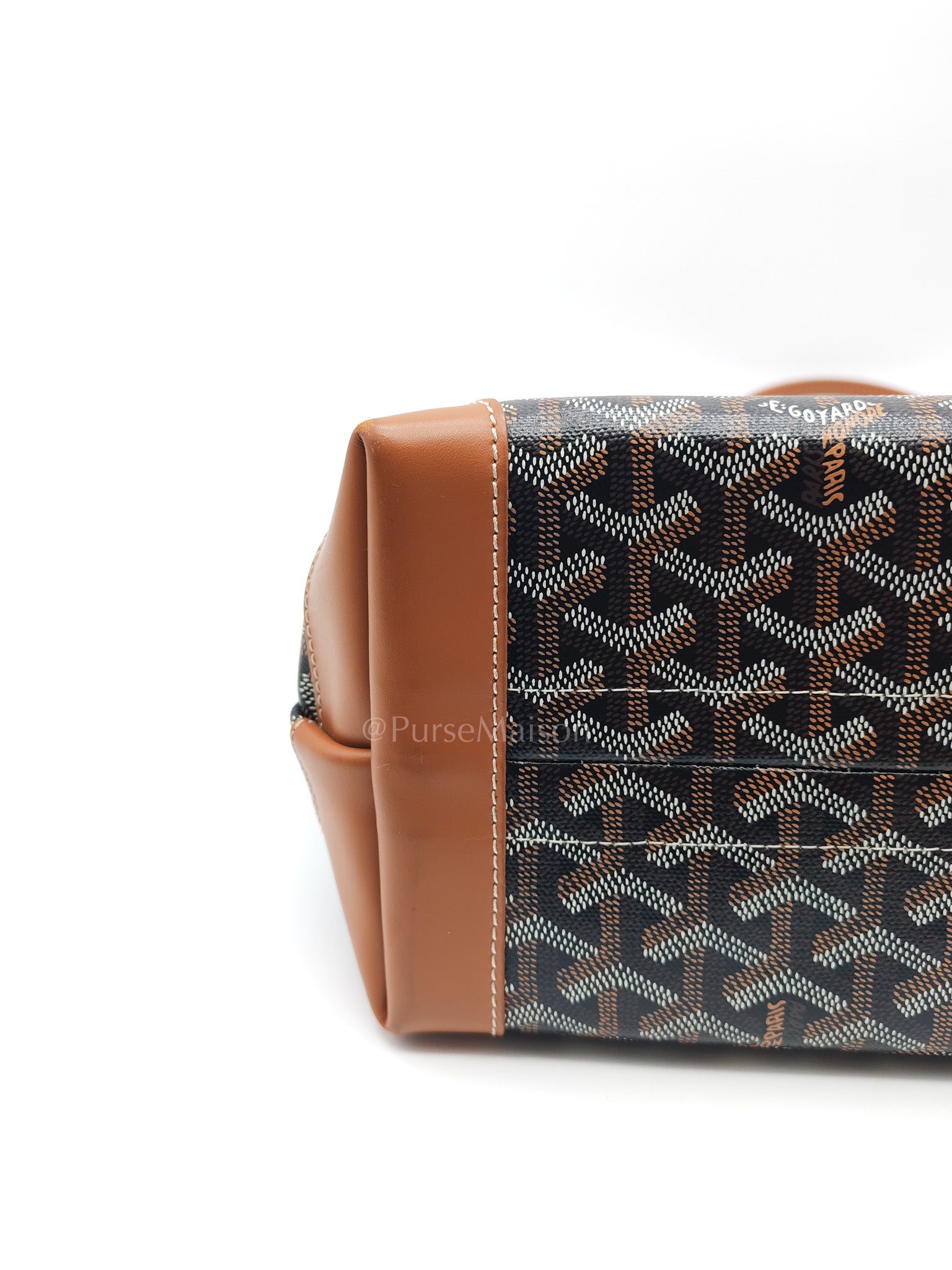 Bellechasse Blaude Tote Bag Pm in Tan Goyardine Canvas
