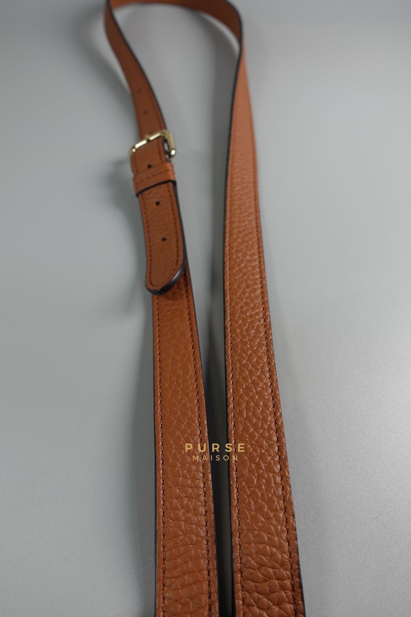 Alexa Bag in Chestnut Grain Leather Bag | Purse Maison Luxury Bags Shop