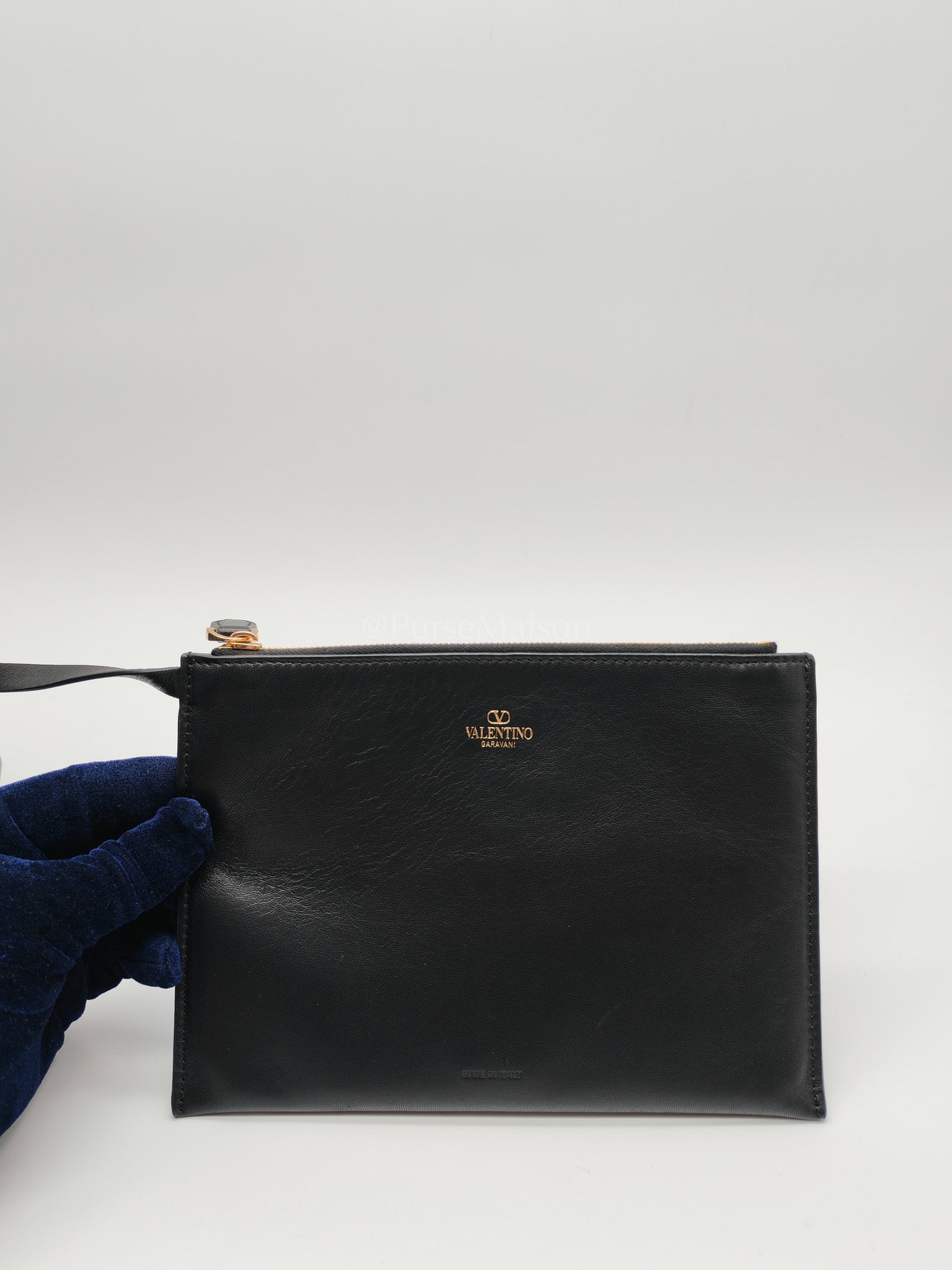 Allknots Woven Tote Bag in Black Lambskin Leather | Purse Maison Luxury Bags Shop