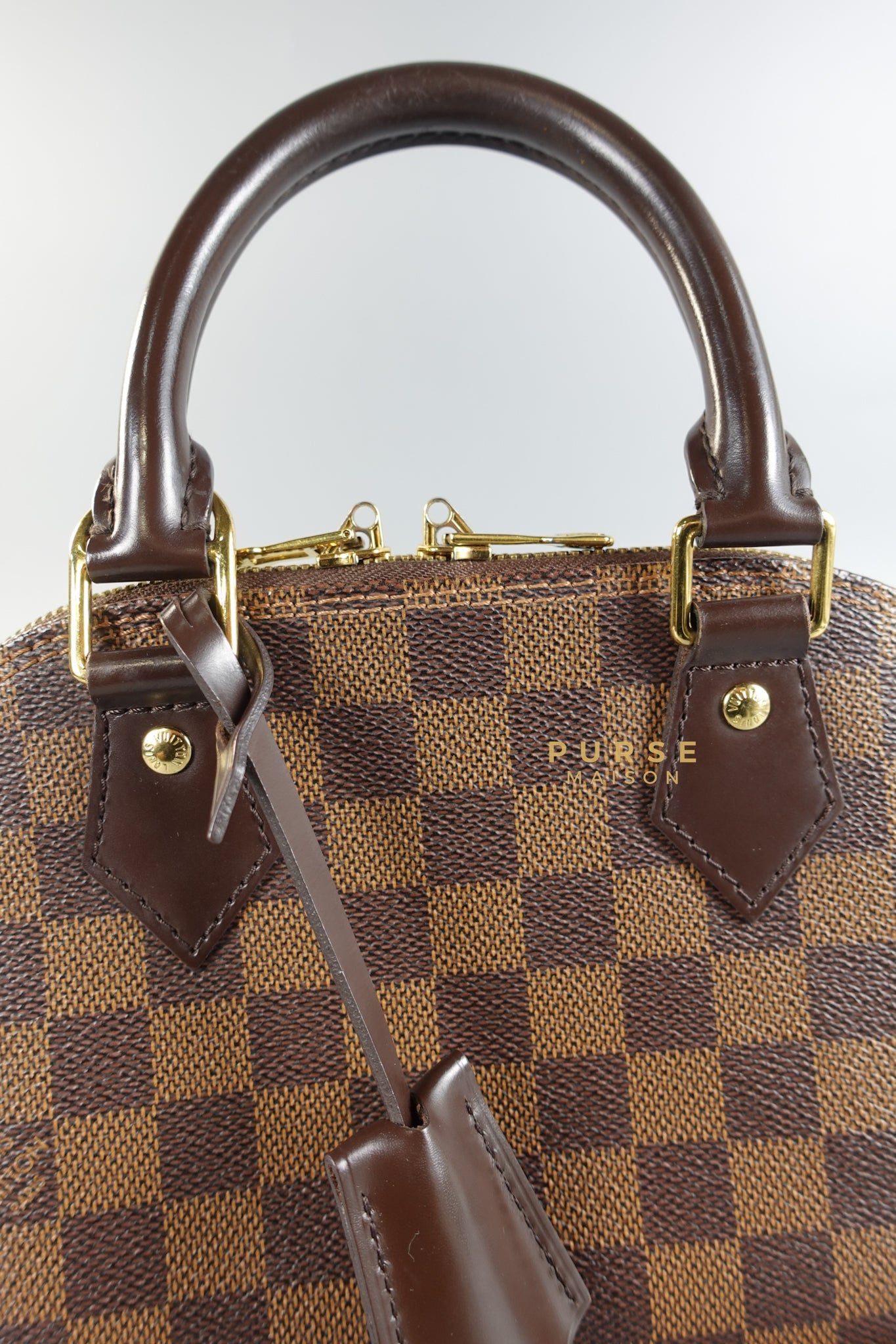 Alma BB Damier Ebene Canvas (Date Code: AA4156) | Purse Maison Luxury Bags Shop