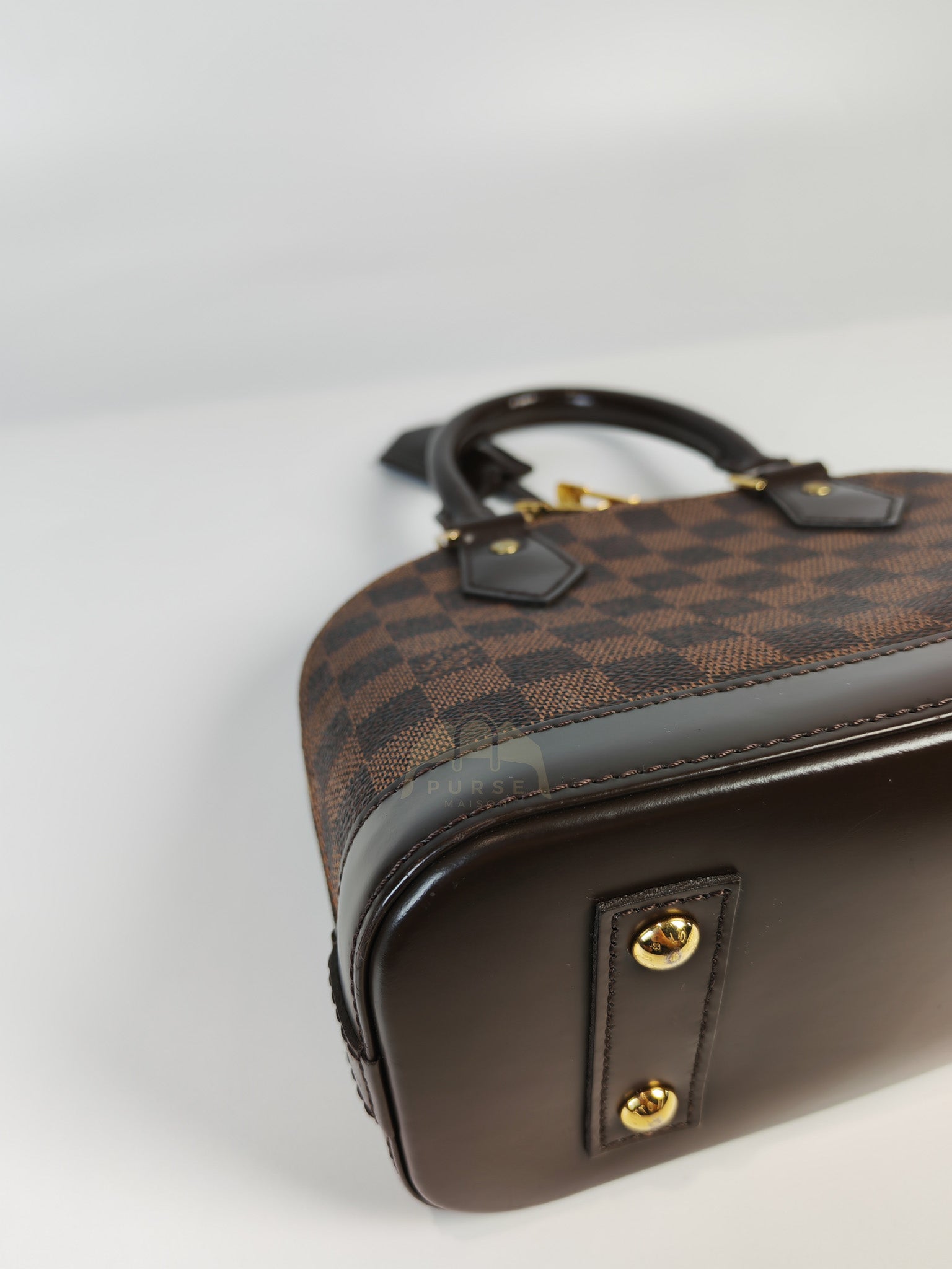 Alma BB in Damier Ebene Canvas (Date code: AA1168) | Purse Maison Luxury Bags Shop