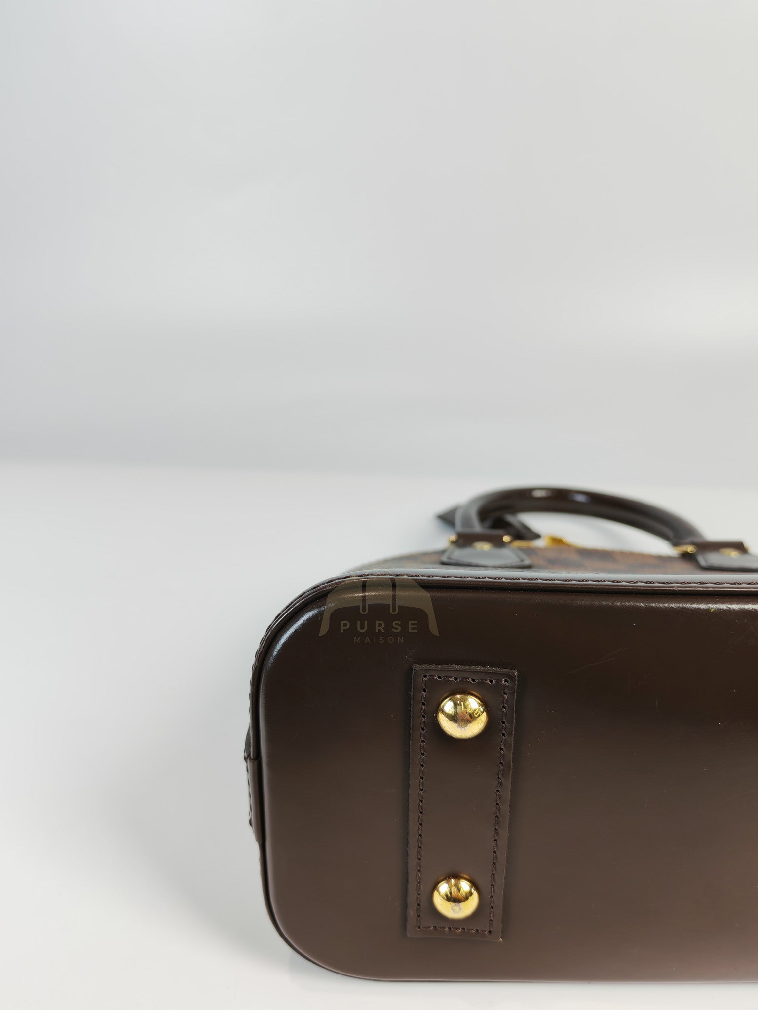 Alma BB in Damier Ebene Canvas (Date code: AA1168) | Purse Maison Luxury Bags Shop