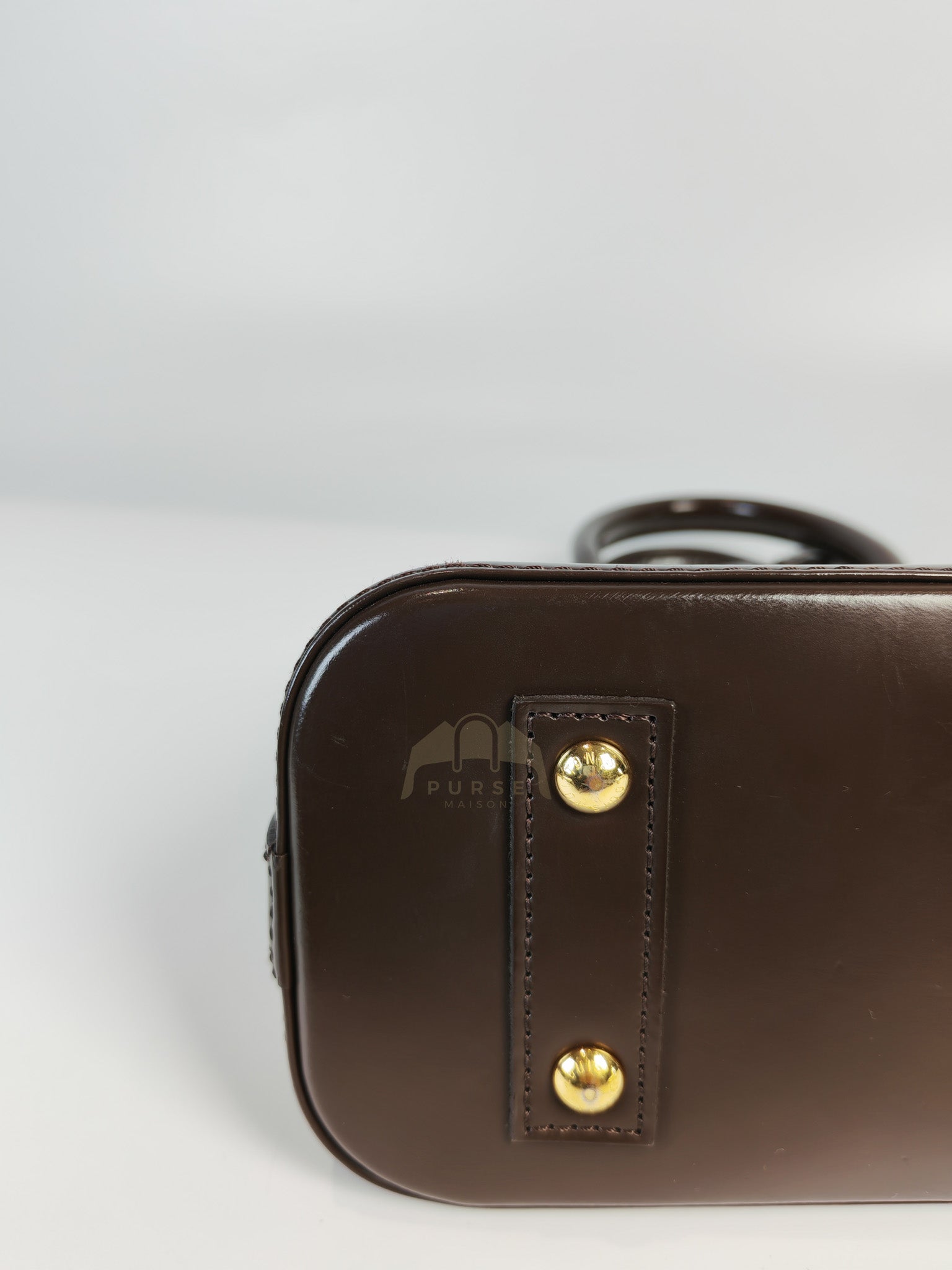 Alma BB in Damier Ebene Canvas (Date code: AA1168) | Purse Maison Luxury Bags Shop