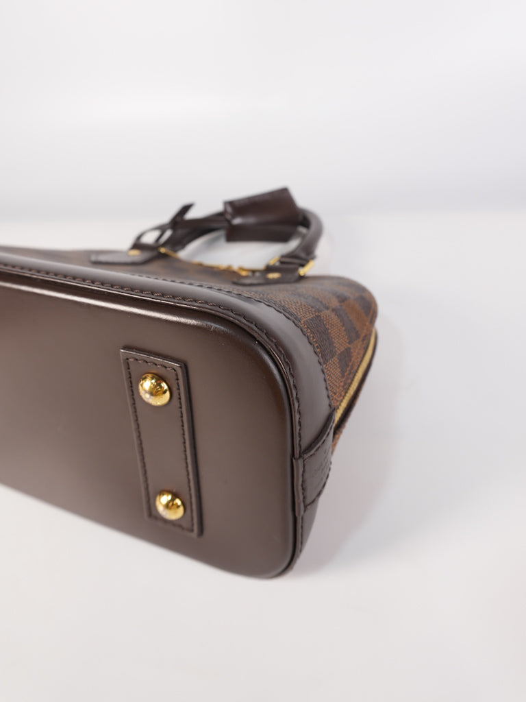 Alma BB in Damier Ebene Canvas (Date Code: AA4107) | Purse Maison Luxury Bags Shop